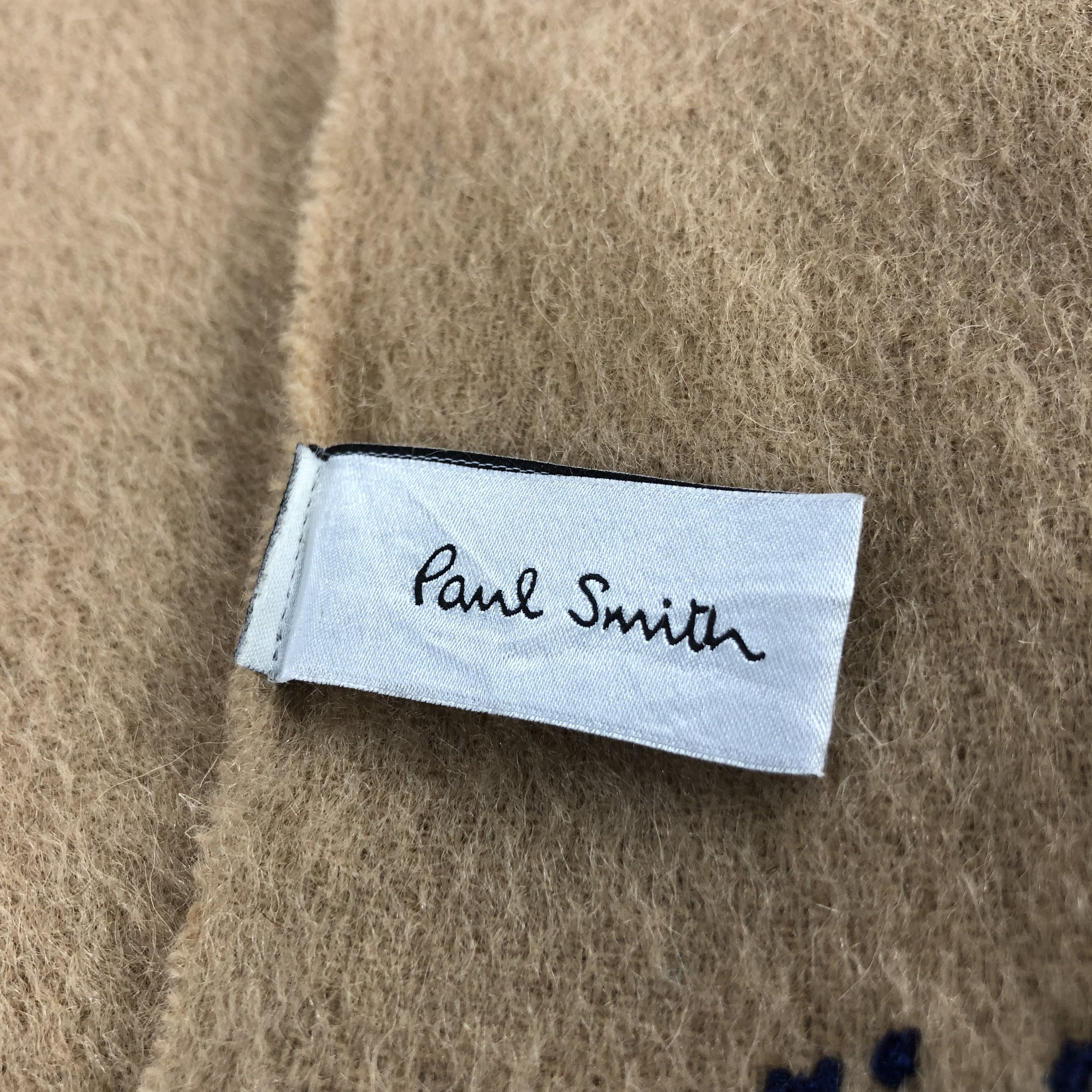 Paul Smith Paul Smith Plain Wool Scarf Muffler V636 Size ONE SIZE - 5 Thumbnail