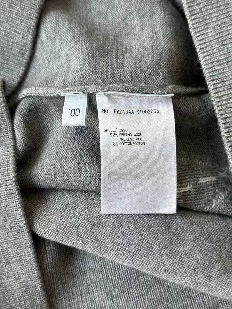Thom Browne Thom Browne size36 Gray kites embroidered wool dress Size XS / US 0-2 / IT 36-38 - 4 Thumbnail
