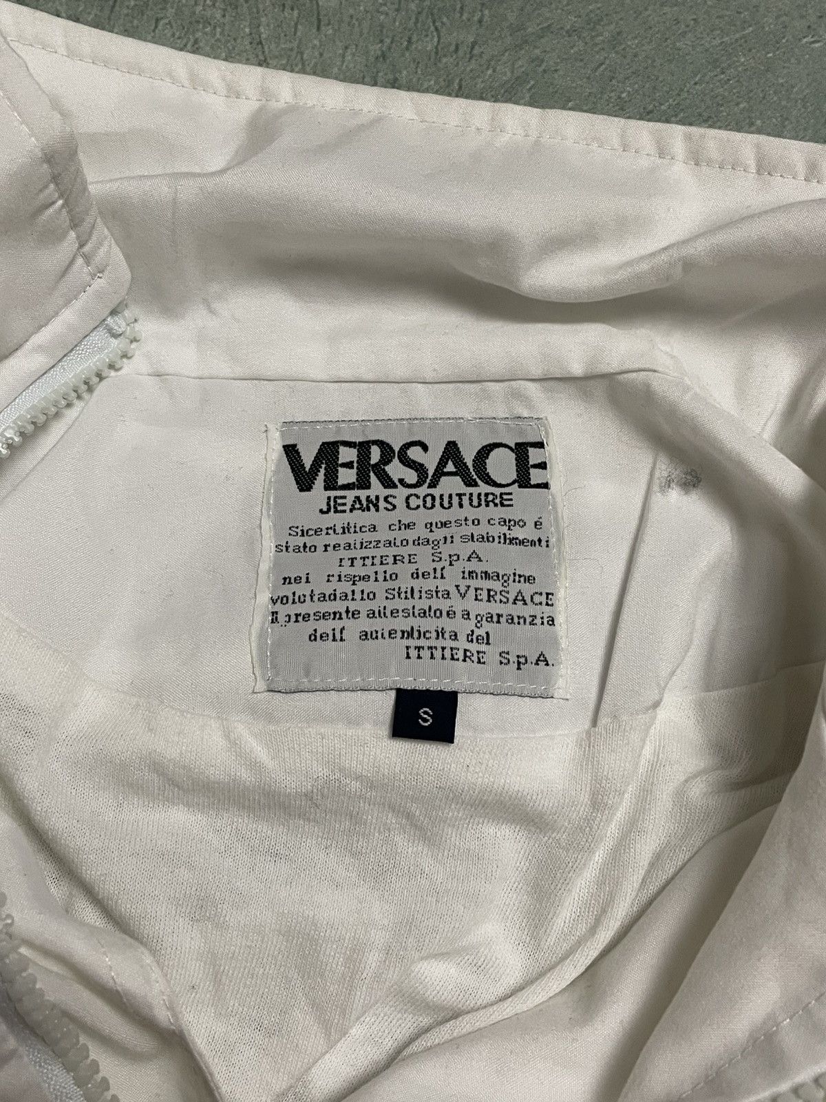 Designer × Versace × Vintage Versace bomber jacket vintage Size US S / EU 44-46 / 1 - 12 Thumbnail