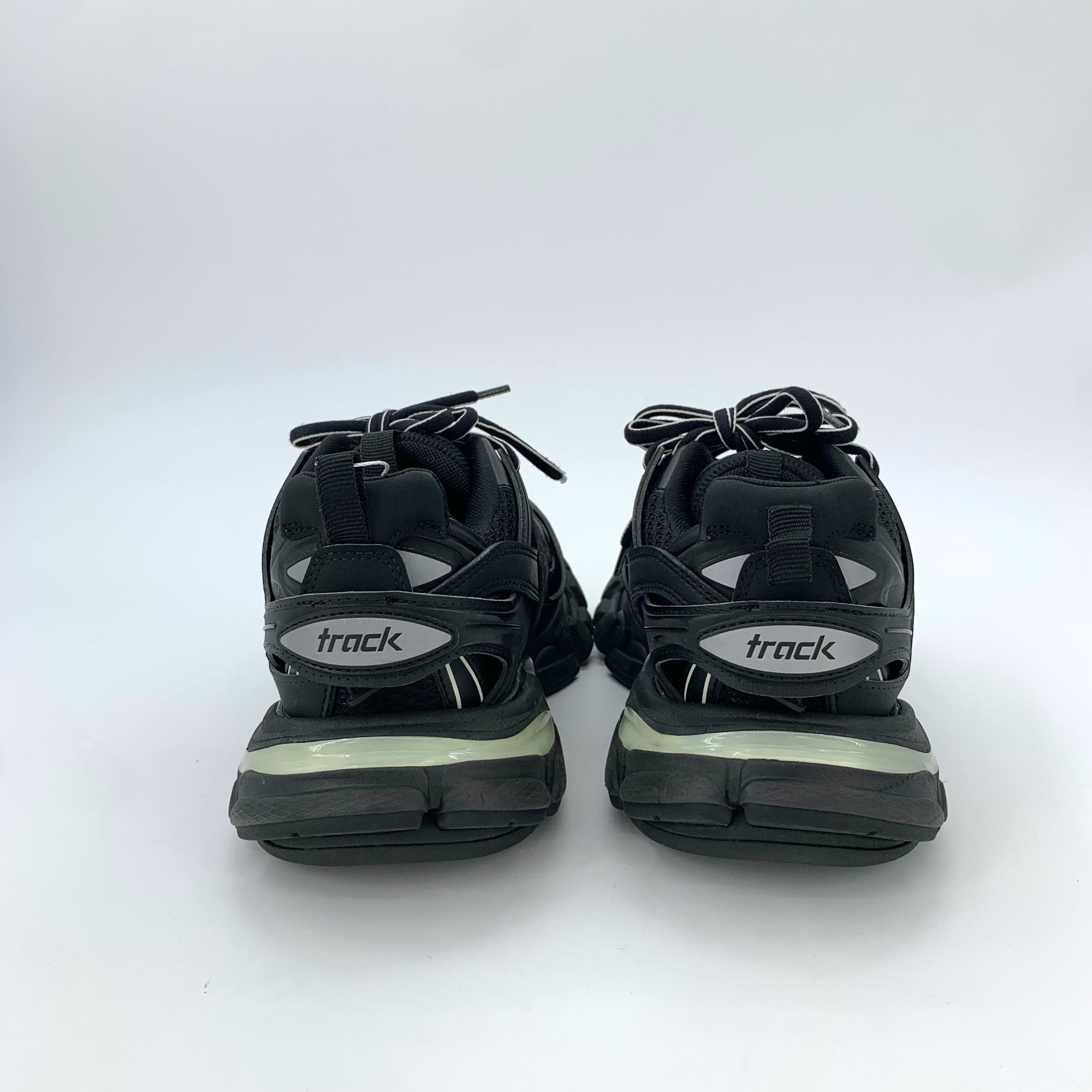 Balenciaga Balenciaga Track Sneakers Black & White Size US 6 / IT 36 - 4 Thumbnail