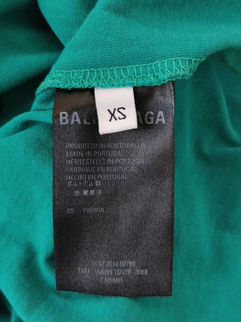 Balenciaga Balenciaga Embroidered logo round neck short sleeve on the Size US XS / EU 42 / 0 - 5 Thumbnail
