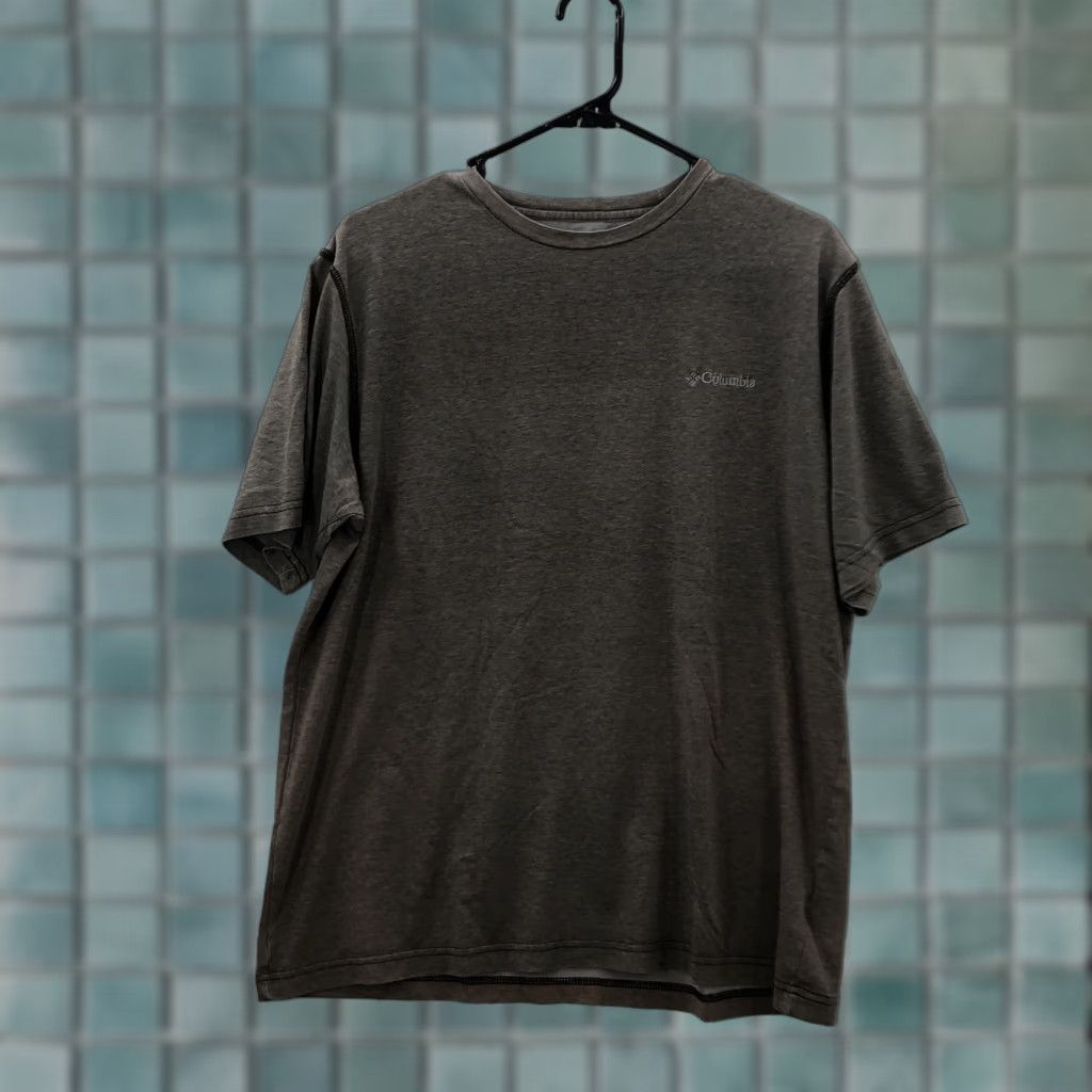 Vintage Columbia Mens Brown Omni Wick Short Sleeve Crew Neck T Shirt Size US XL / EU 56 / 4 - 1 Thumbnail