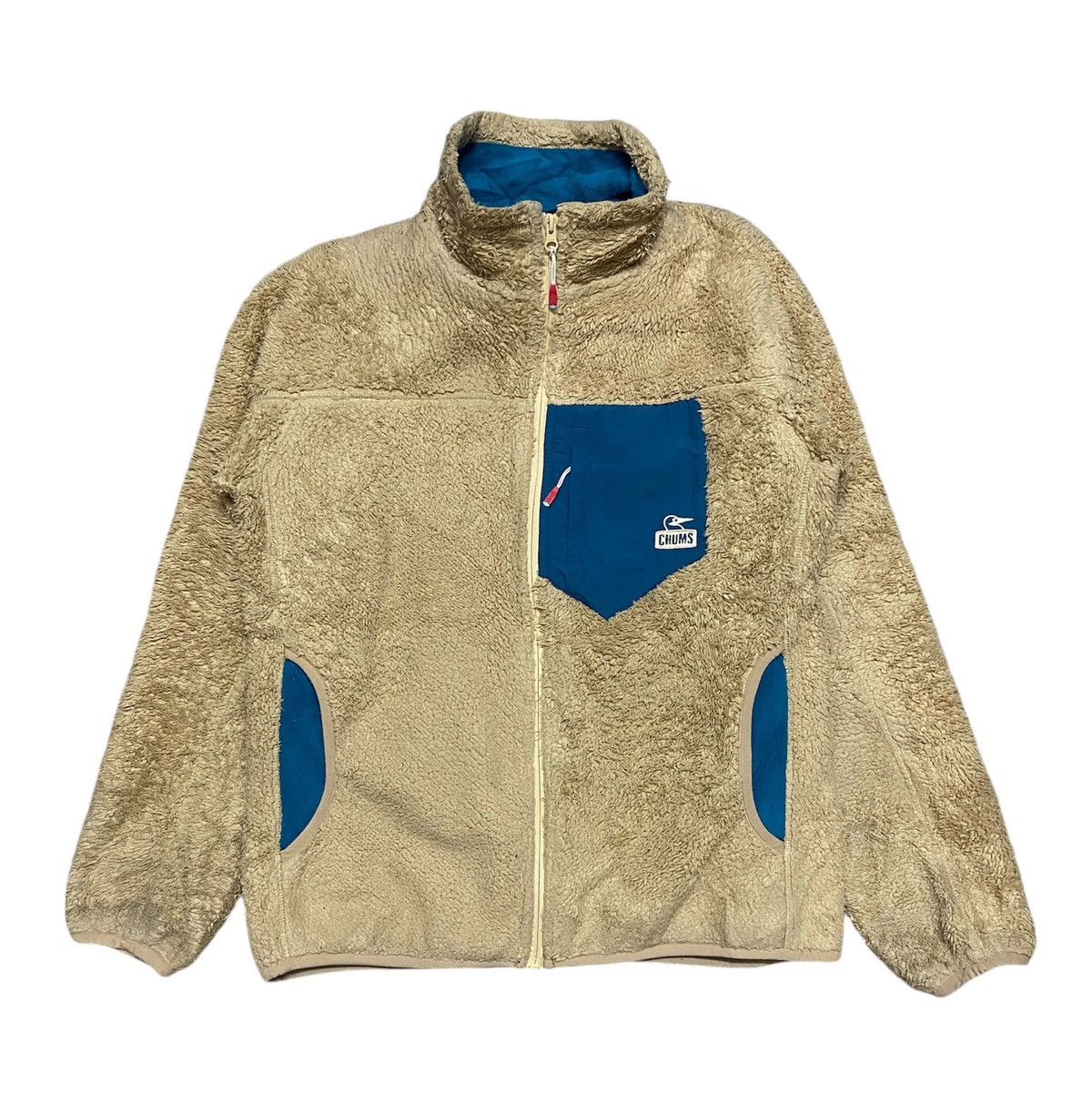 Chums Bonding Fleece Fullzip Parka Jacket