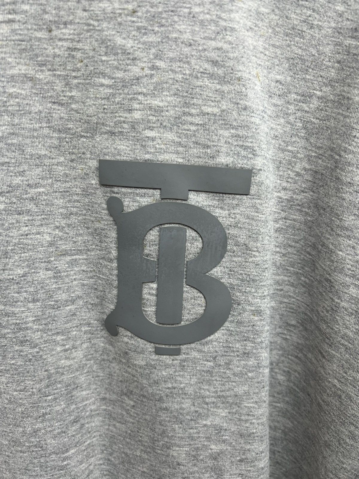 Burberry Burberry Grey BT Tee Size US L / EU 52-54 / 3 - 5 Thumbnail