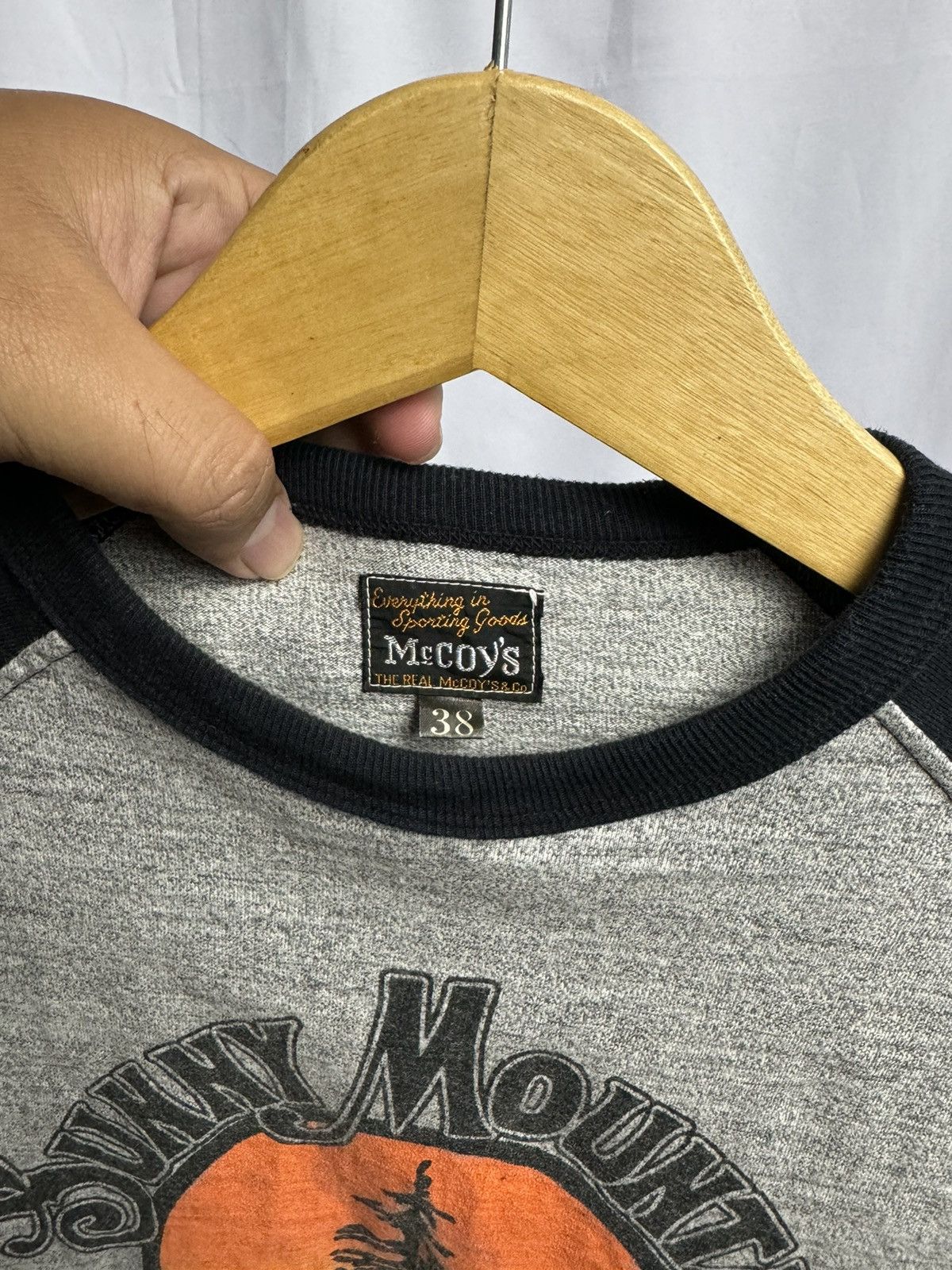 Hysteric Glamour × Japanese Brand × The Real McCoy's McCoy's Long Sleeve Reglan Size US M / EU 48-50 / 2 - 6 Thumbnail