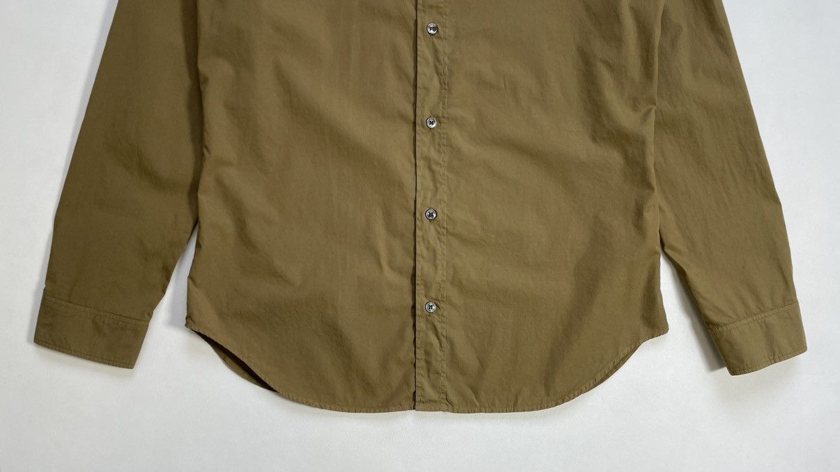 Maison Margiela A/W 17 ‘Olive Shimmer’ Cotton Shirt Size US M / EU 48-50 / 2 - 7 Thumbnail