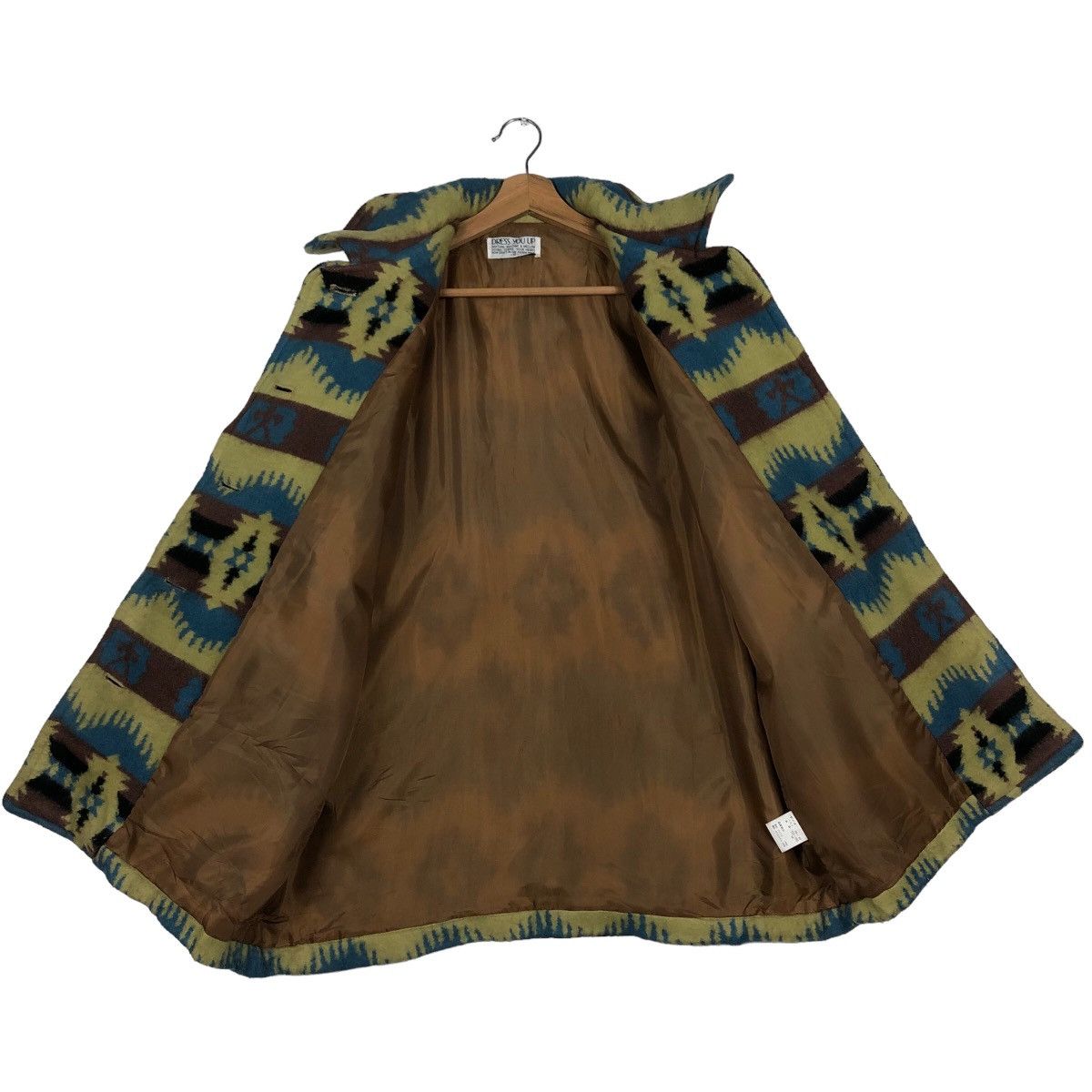 Japanese Brand 🔥90’s Vintage Navajo Aztec Wool Jacket Inspire Pendelton Size US M / EU 48-50 / 2 - 10 Thumbnail