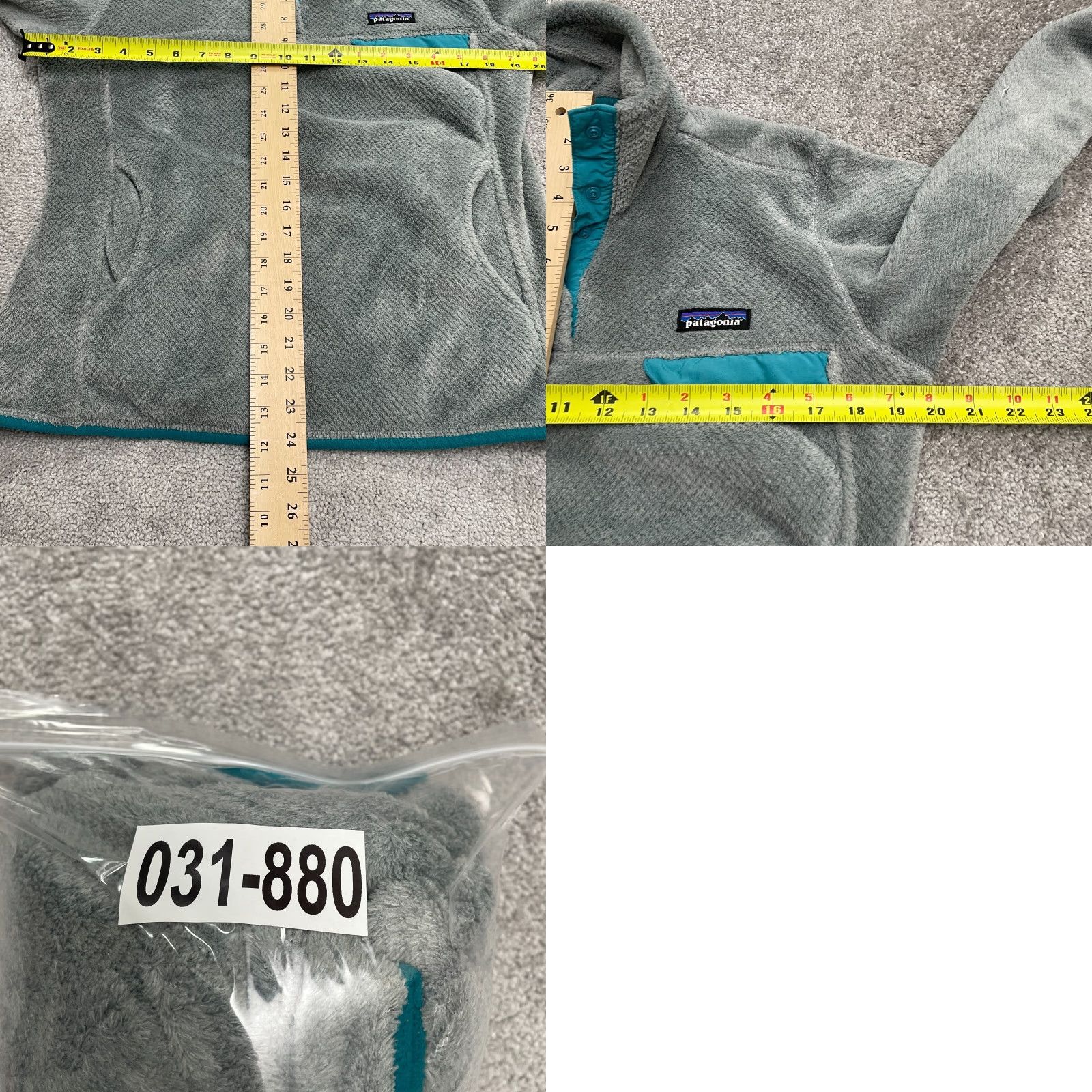Patagonia Patagonia Re-Tool Polartec Fleece Jacket Womens M Gray 1/4 Snap Outdoor Vintage No Size M / US 6-8 / IT 42-44 - 9 Thumbnail