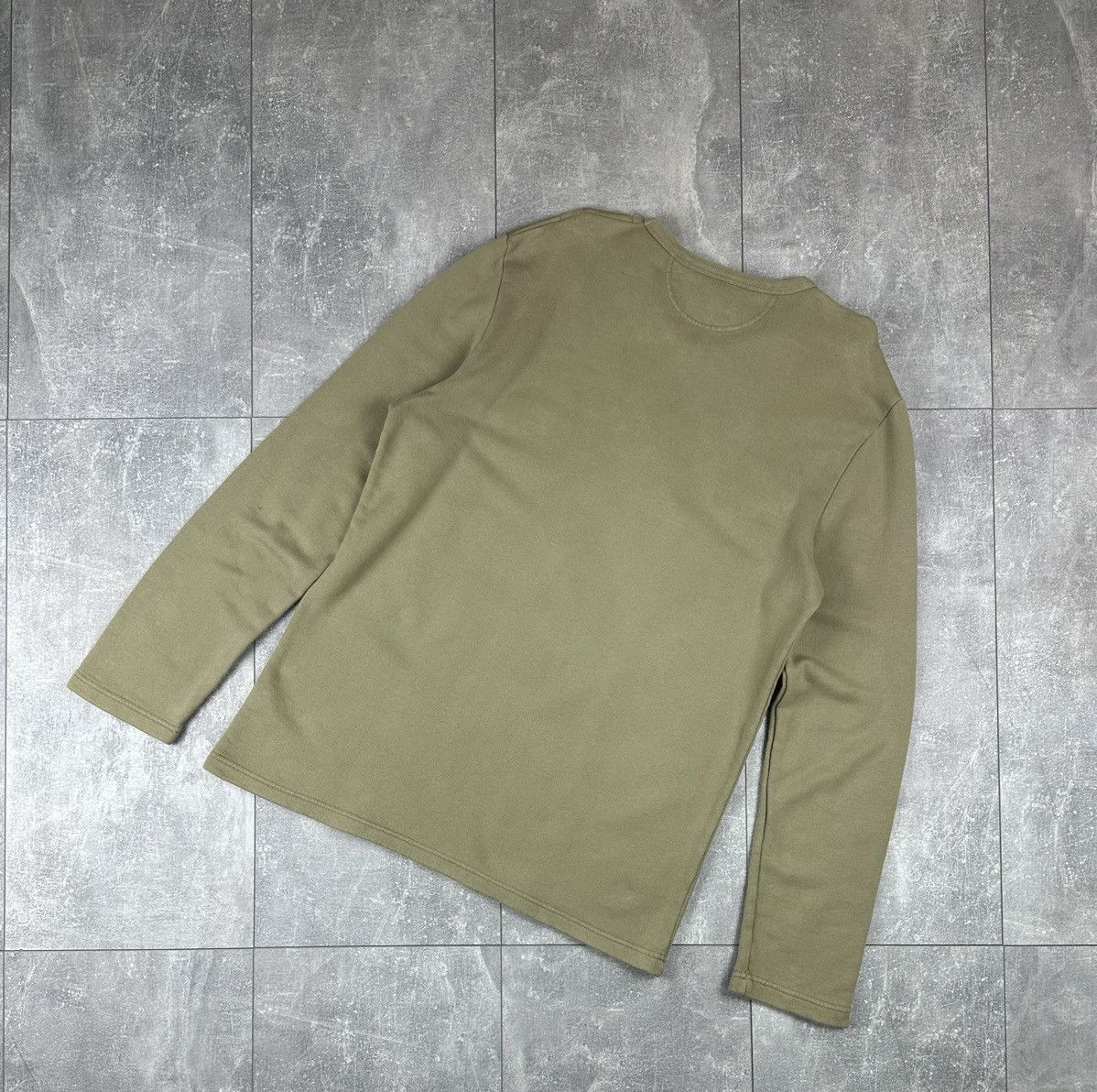 Emporio Armani Armani Jeans Vintage Retro V-Neck Sweatshirt Small Logo Size US XL / EU 56 / 4 - 13 Thumbnail