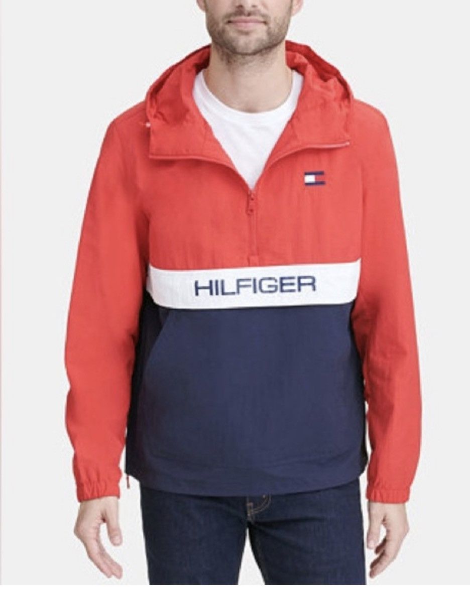 Tommy Hilfiger NWT Tommy Hilfiger Men's Taslan Popover Jacket Size Medium Size US M / EU 48-50 / 2 - 1 Thumbnail