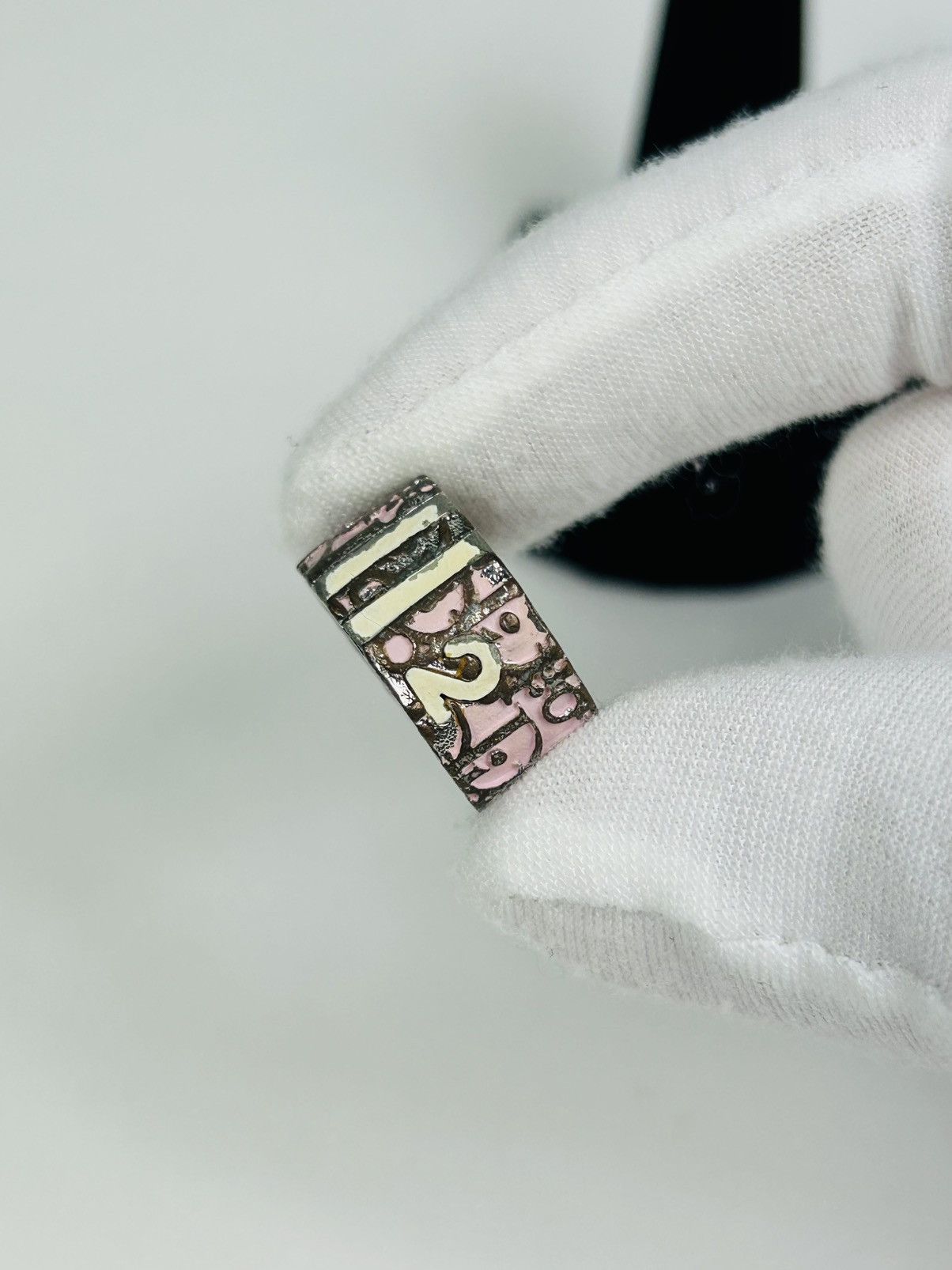 Dior Dior Pink Trotter 2 Ring Size 5 Size ONE SIZE - 3 Thumbnail