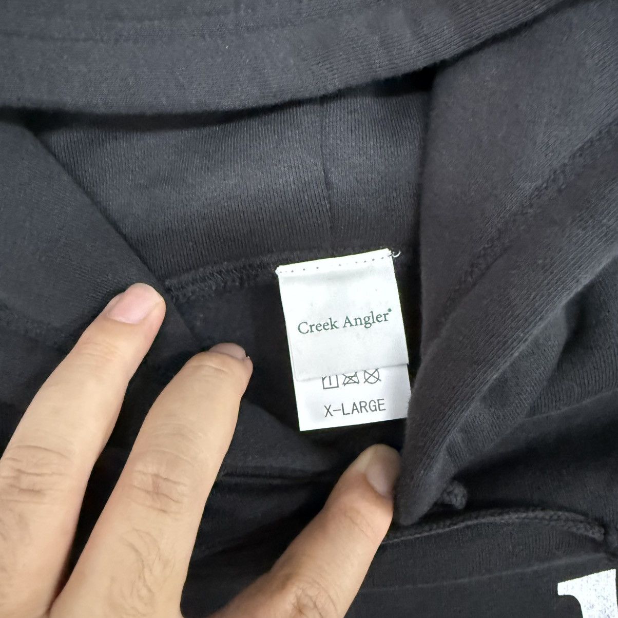 Blue In Green Creek Anglers Pullover Sweater Hoodie Size US XL / EU 56 / 4 - 4 Thumbnail