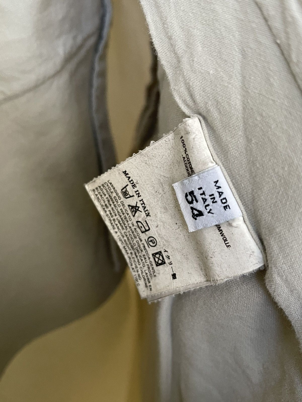 Maison Margiela Maison Margiela SS07 Trousers With Stitched Pocket Flap Size US 36 / EU 52 - 8 Thumbnail