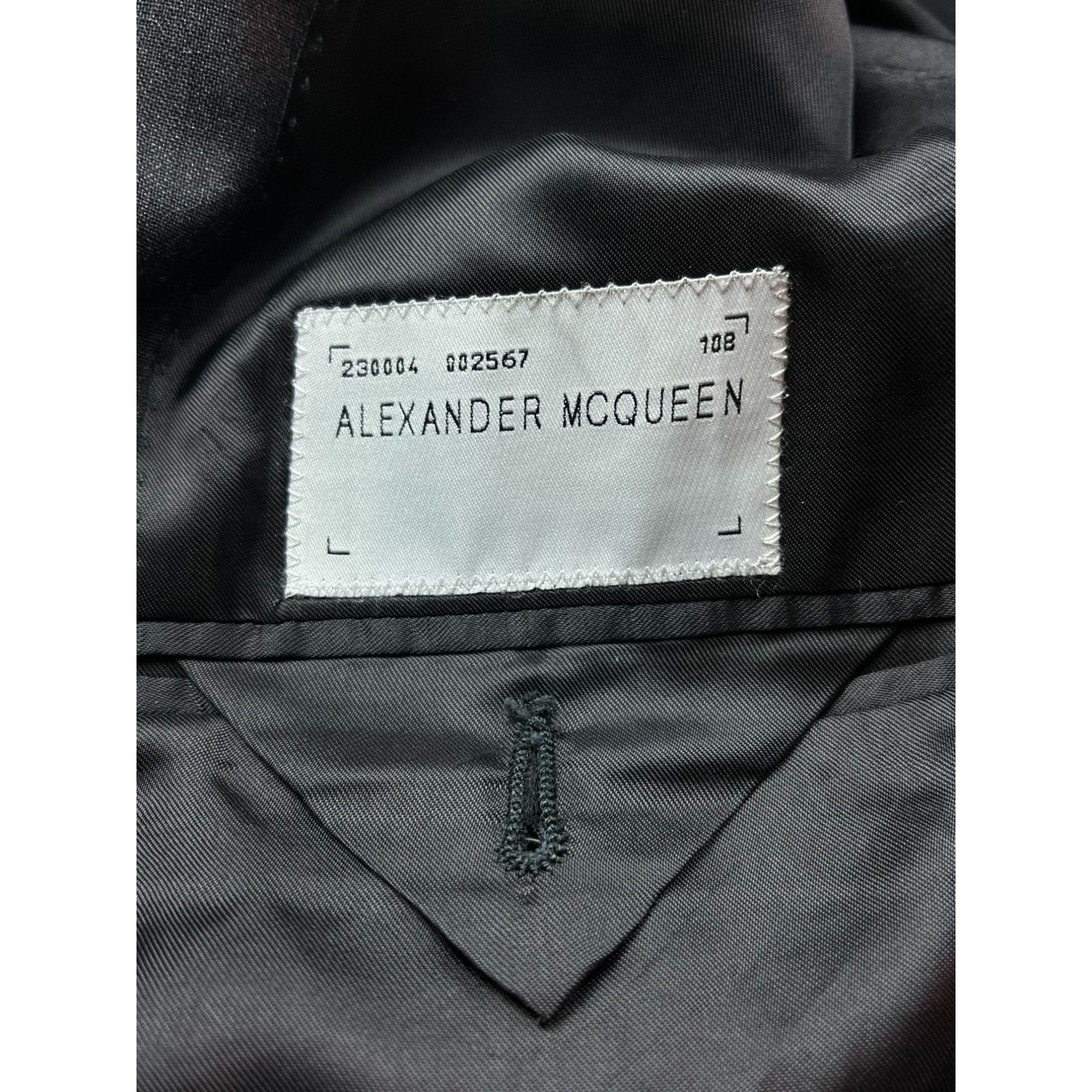 Alexander McQueen × Vintage Alexander McQueen Archival Made In Italy Blazer Size 40L - 2 Thumbnail