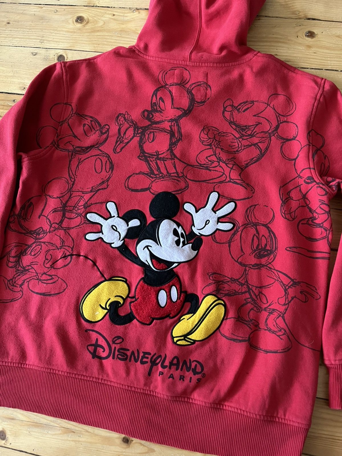 Disney retro 00s Disney Paris zipu up jumper Size US L / EU 52-54 / 3 - 3 Thumbnail