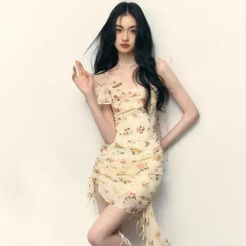 Japanese Brand × Vintage Vintage Bow Tie Floral Dress Size ONE SIZE - 4 Thumbnail
