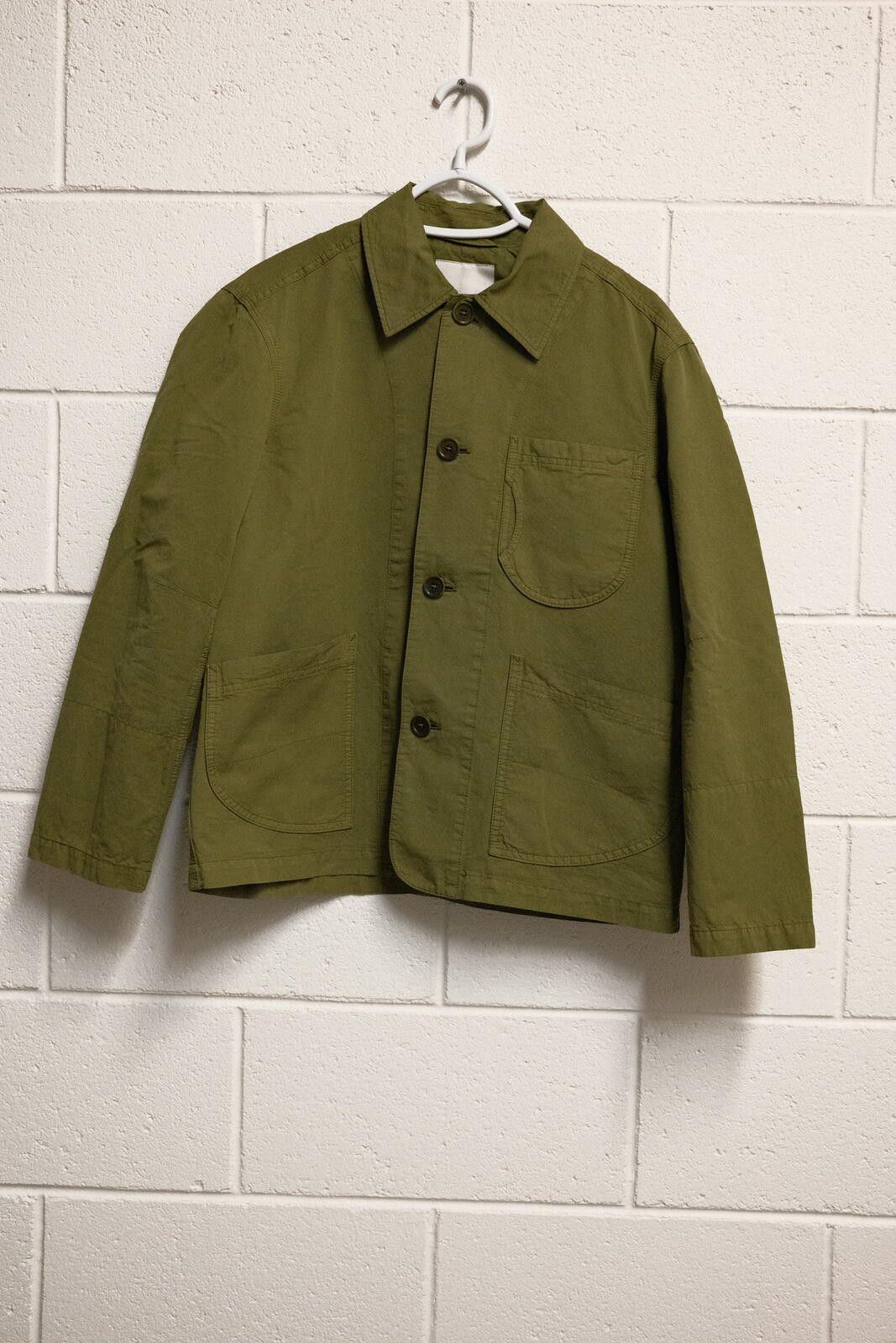 Other YouMustCreate Olive Green Lightweight Cotton Linen Jacket XS Size US XS / EU 42 / 0 - 1 Thumbnail