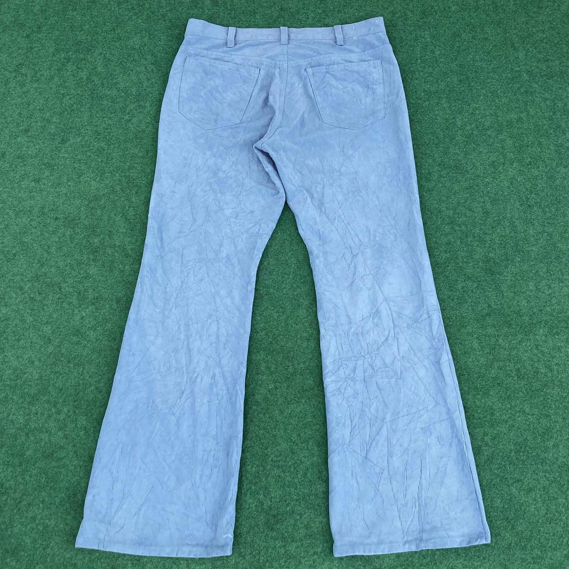 Levi's × Vintage Vtg Levis 517 Corduroy Denim Bootcut Flared Sz 32 Jeans Size US 32 / EU 48 - 12 Thumbnail