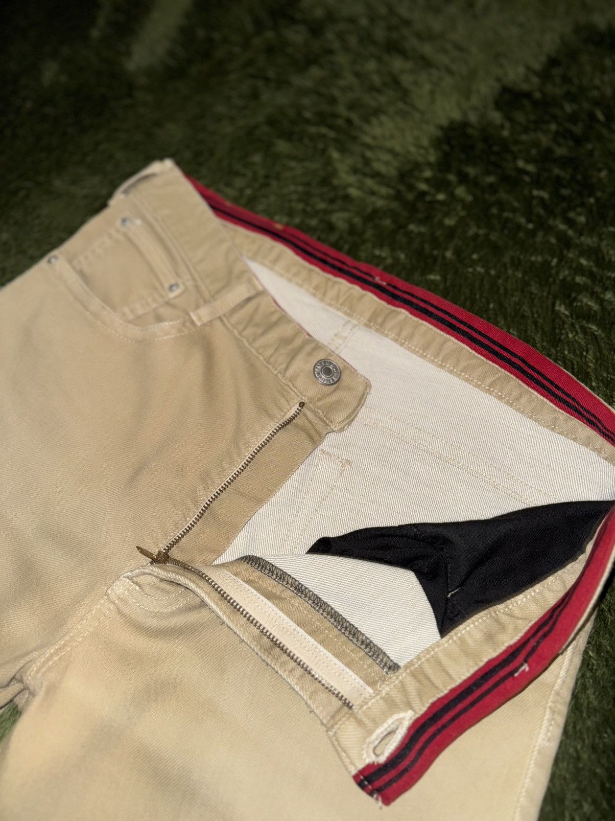 Edwin [L] EDWIN Made in Japan Relaxed Jersey Cotton Pants Beige Size US 34 / EU 50 - 3 Thumbnail