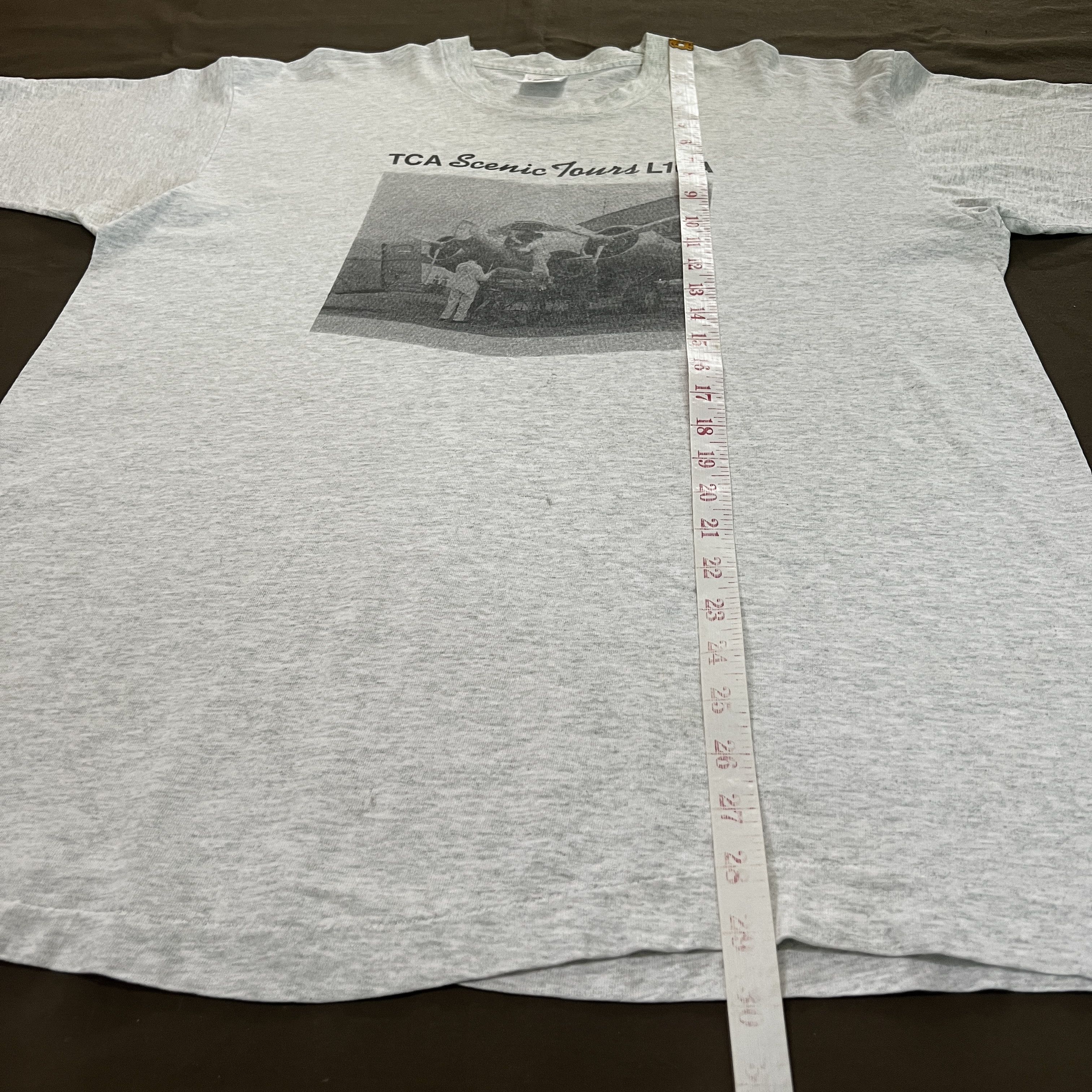 Vintage Vintage 90s TCA Scenic Tours L10A Photography Promo Tee XL Size US XL / EU 56 / 4 - 8 Thumbnail