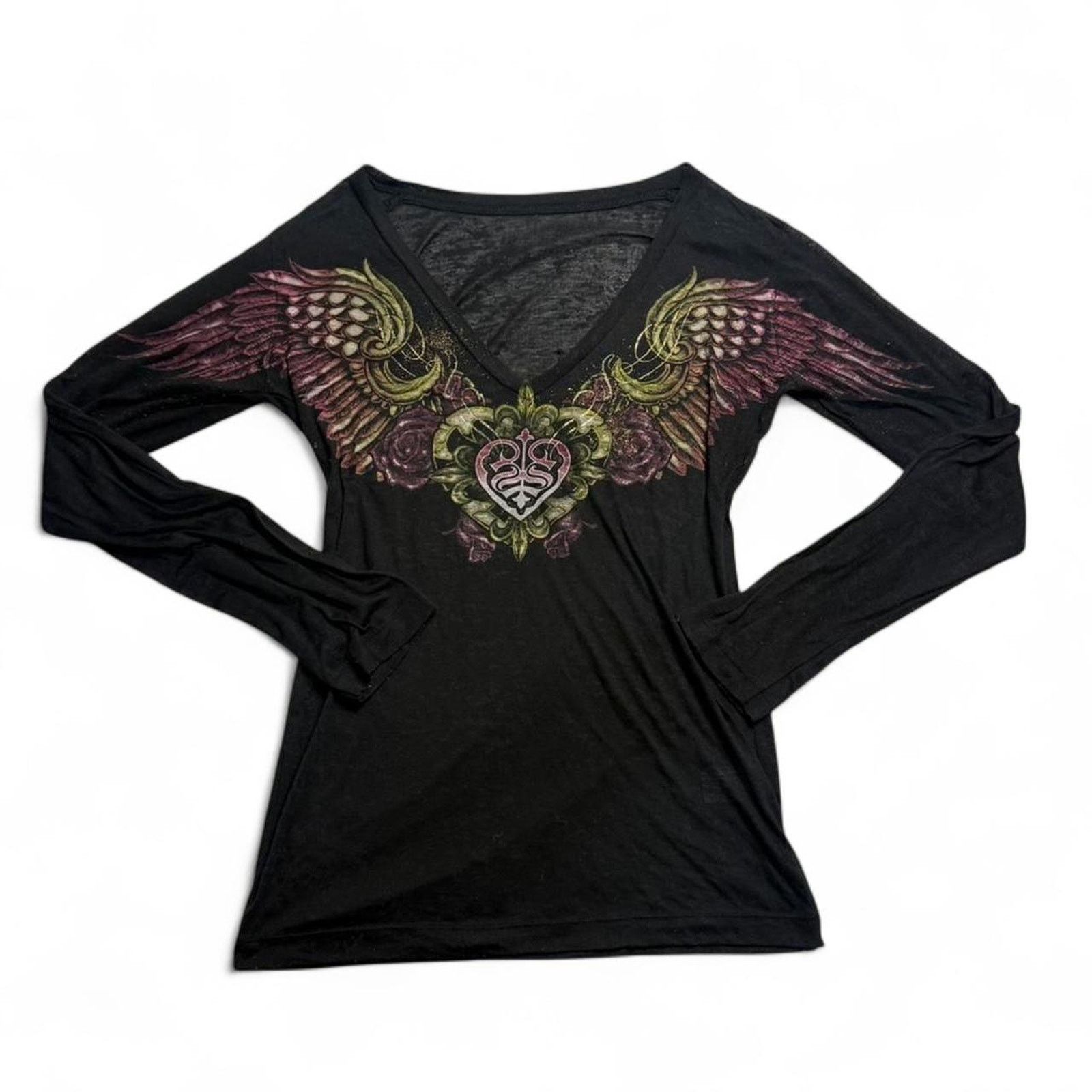 Other Sinful Affliction Black Sheer Gothic Grunge Y2K size large Size L / US 10 / IT 46 - 4 Thumbnail
