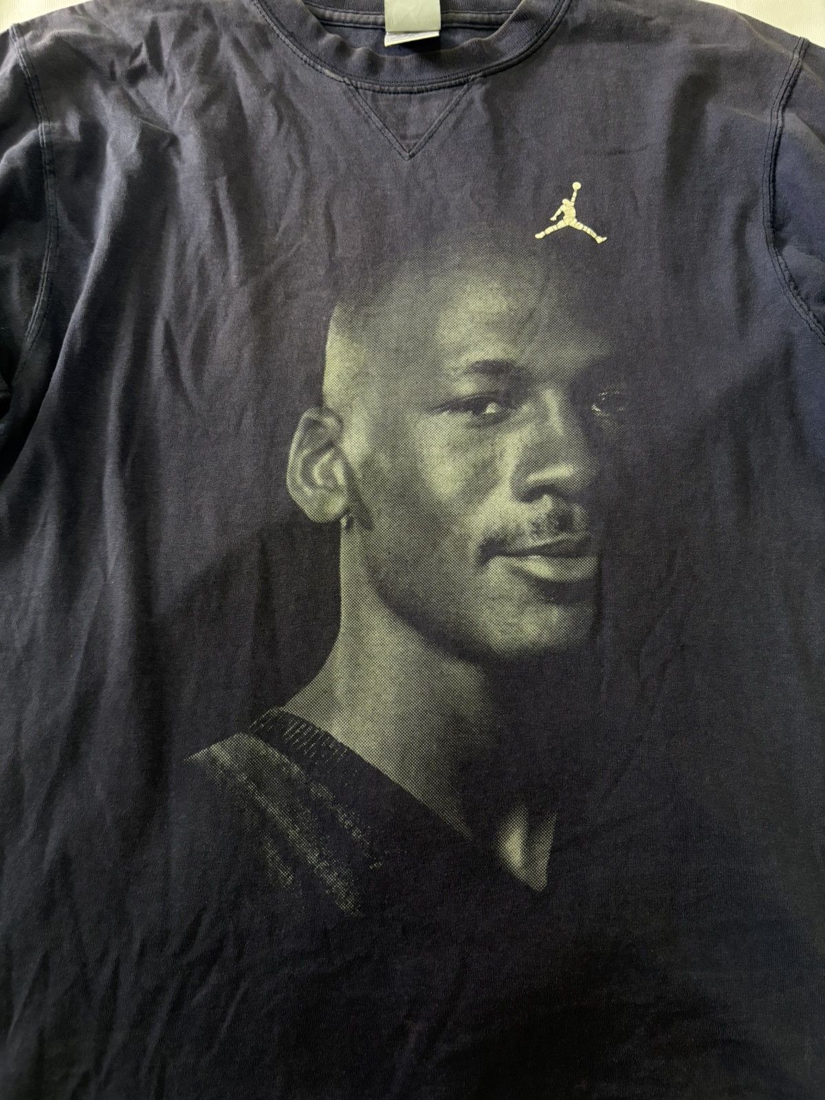 Jordan Brand × Nike × Vintage VTG JORDAN T-SHIRT 00’s Size US L / EU 52-54 / 3 - 3 Thumbnail
