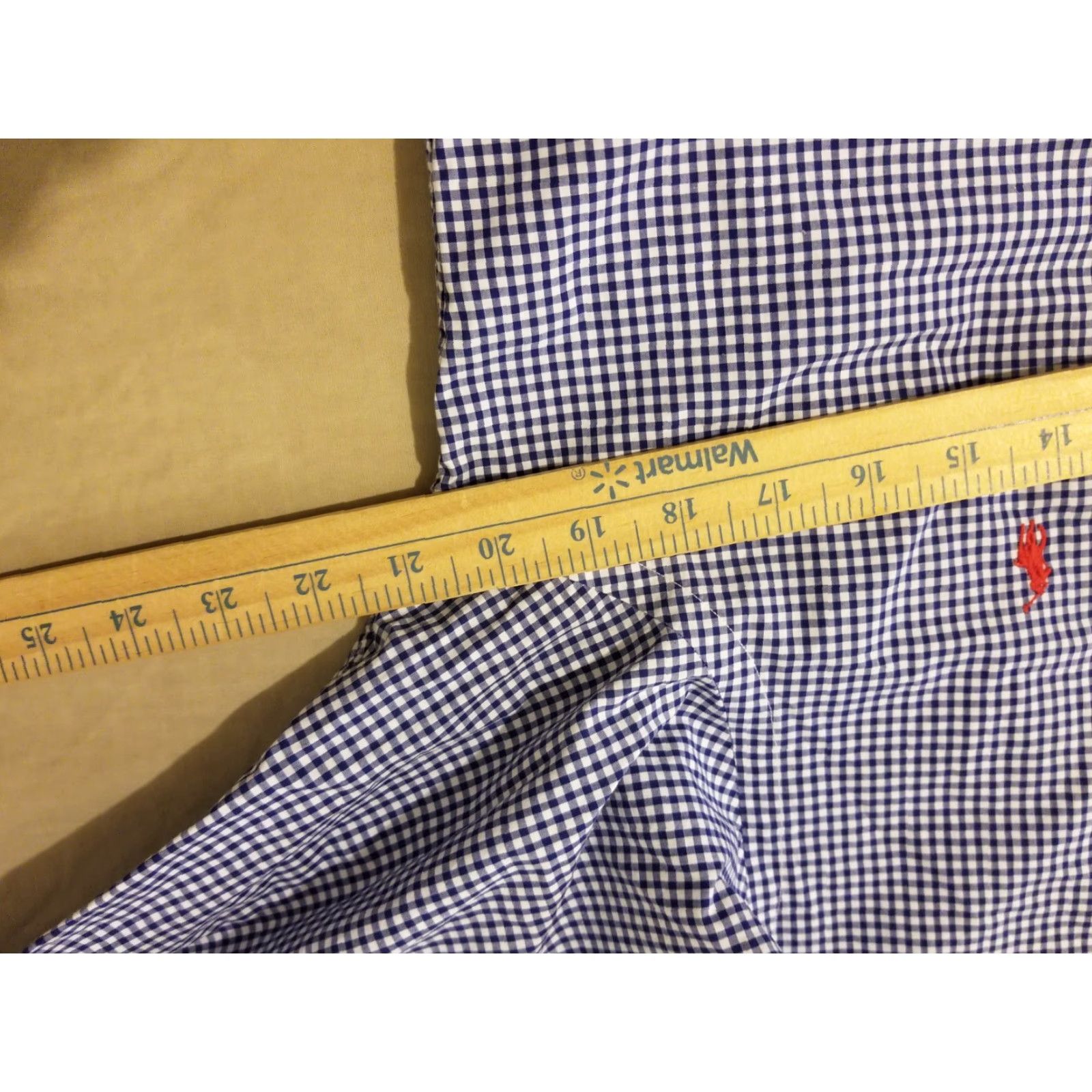 Polo Ralph Lauren Polo Ralph Lauren Dress Shirt S Small Blue Cotton Mens Button Shirt Size 36R - 4 Thumbnail
