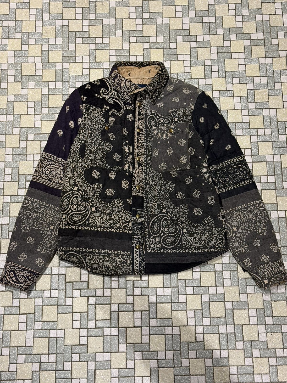 Visvim Visvim WMV ICT kerchief down jacket Size S / US 4 / IT 40 - 1 Thumbnail