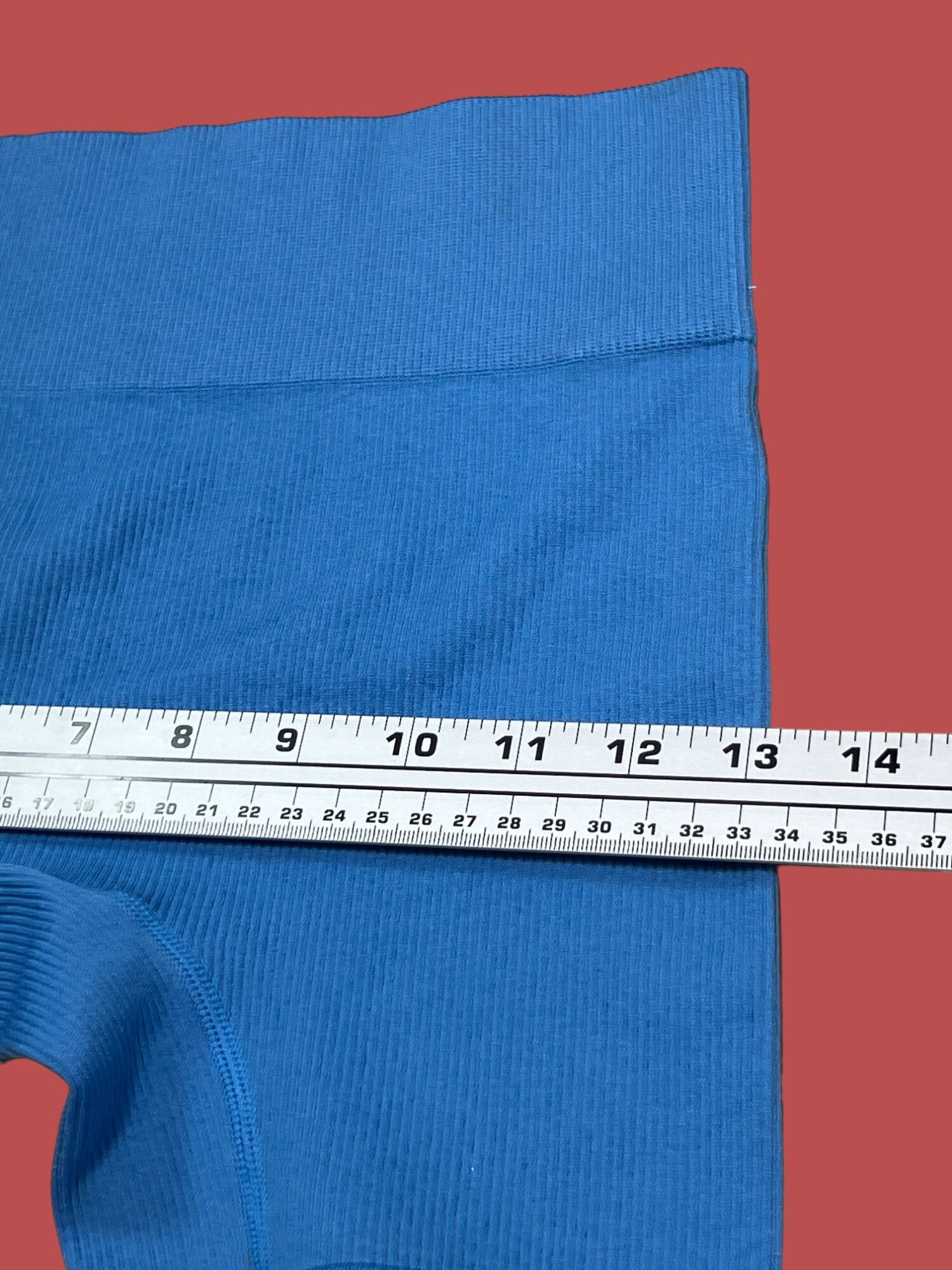Other Wild Fable - Women's High-Rise Seamless Bike Shorts - Blue - Size 24" / US 00 / IT 34 - 5 Thumbnail