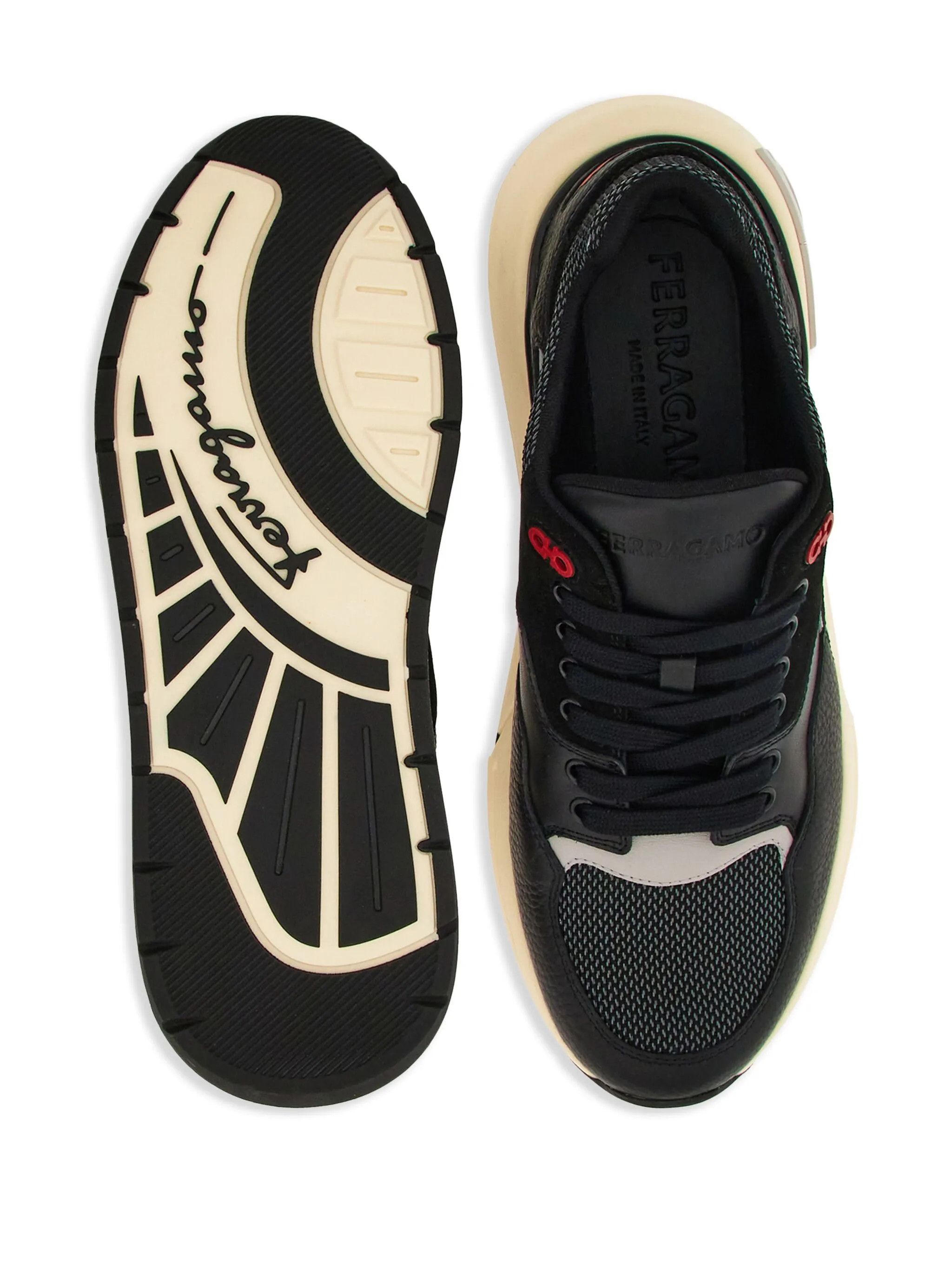 Salvatore Ferragamo o1s1rm0725 Low-Top Sneakers in Black Size US 9.5 / EU 42-43 - 5 Thumbnail