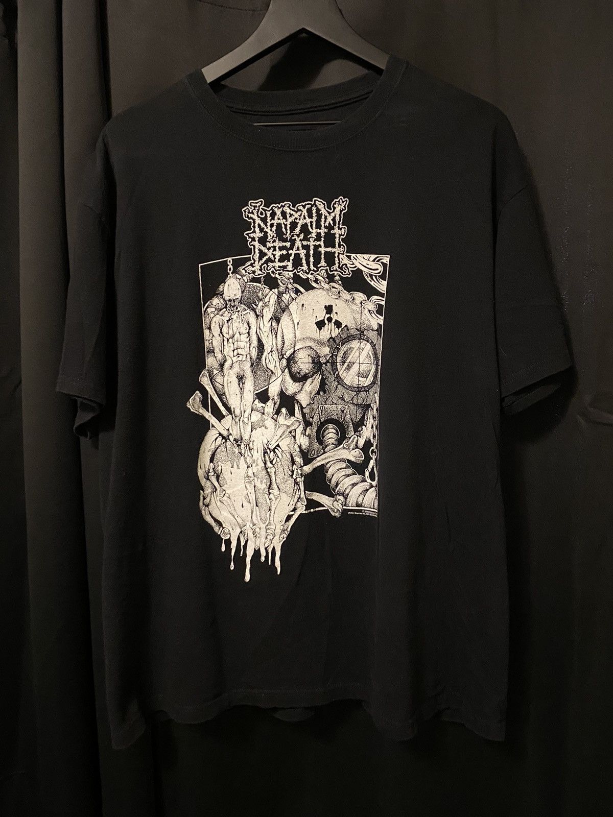 Band Tees × Vintage 2003 Napalm Death Size US XL / EU 56 / 4 - 1 Thumbnail