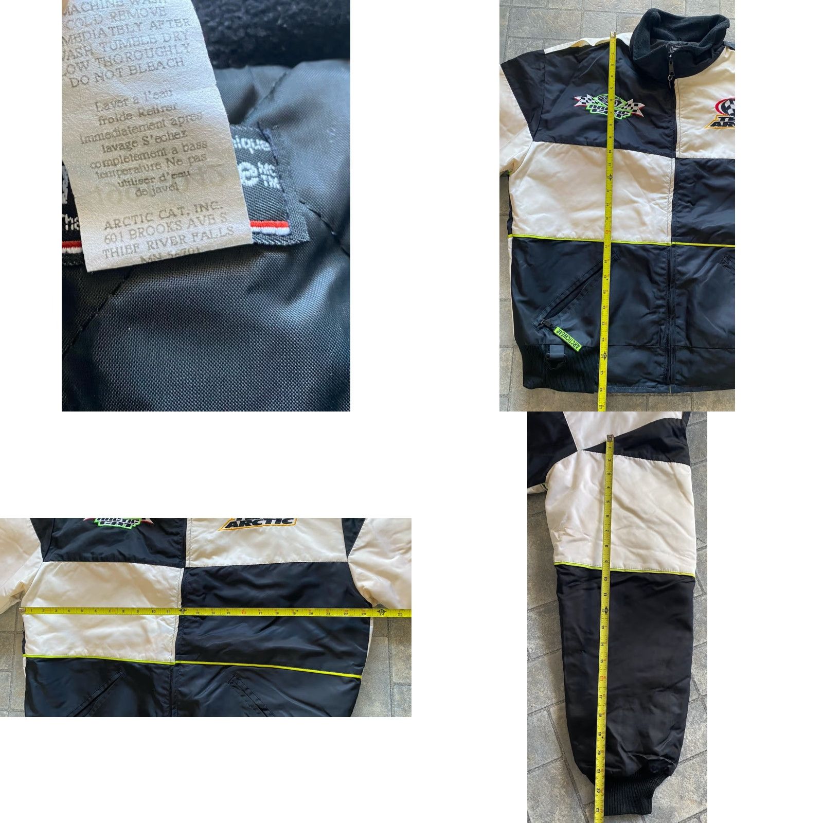 Vintage VINTAGE Arctic Cat Team Racing Mens Victory Jacket Thinsulate Size Medium Size US M / EU 48-50 / 2 - 9 Thumbnail