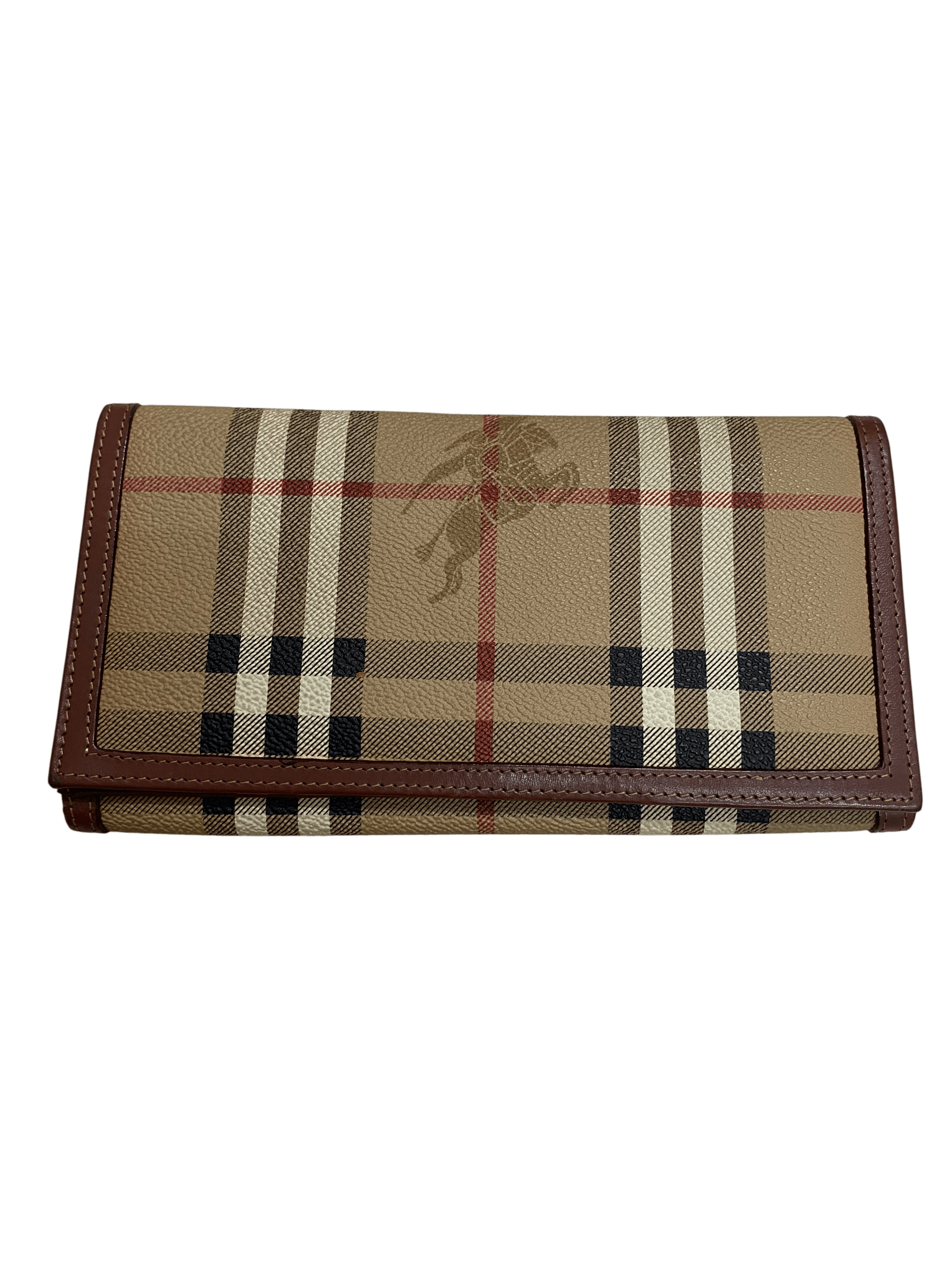 Burberry Iconic Vintage Burberry Nova Check Wallet Size ONE SIZE - 2 Thumbnail