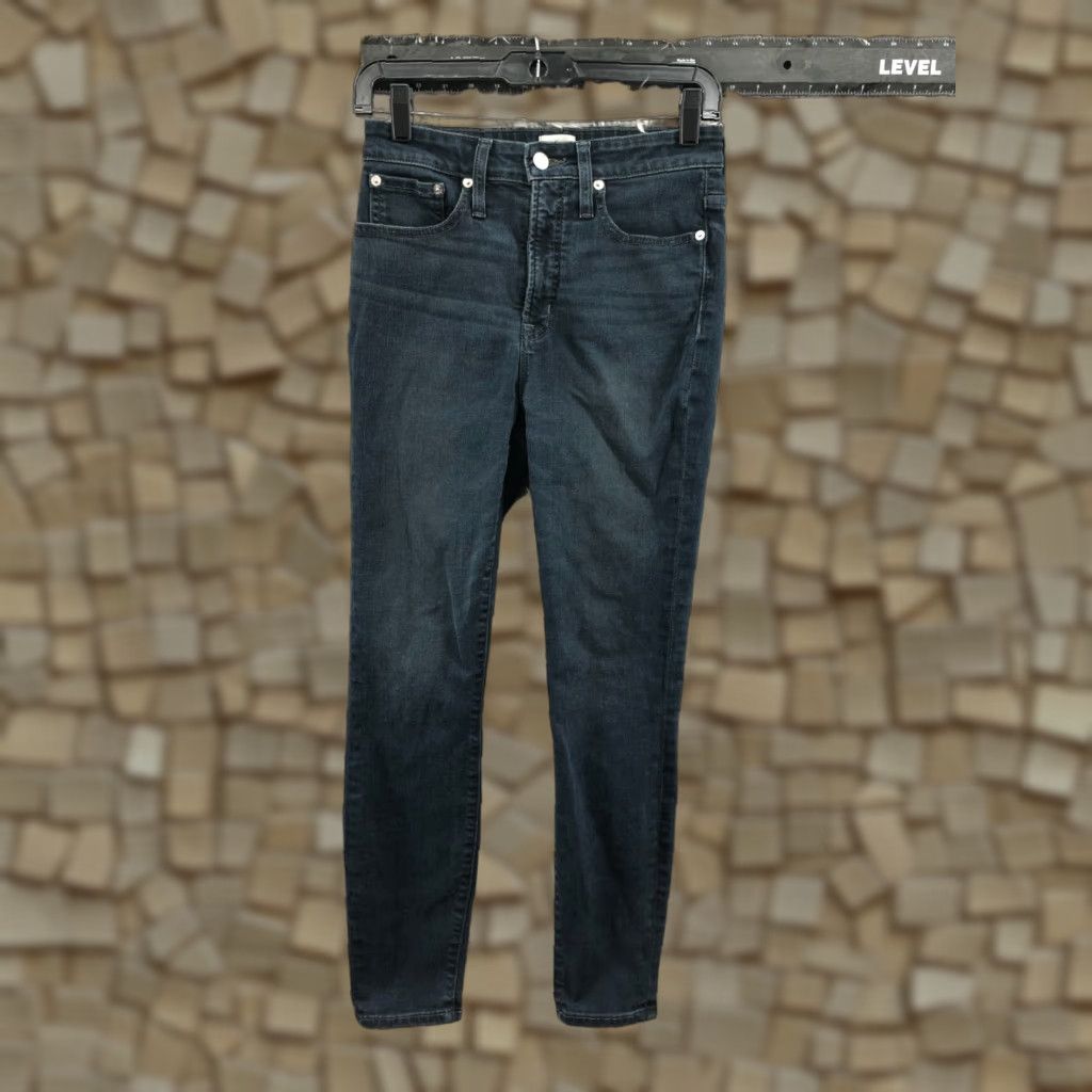 J.Crew J.CREW Toothpick Jeans Womens Size 26 Dark Wash Blue Denim 5-Pocket Skinny Size 26" / US 2 / IT 38 - 1 Thumbnail