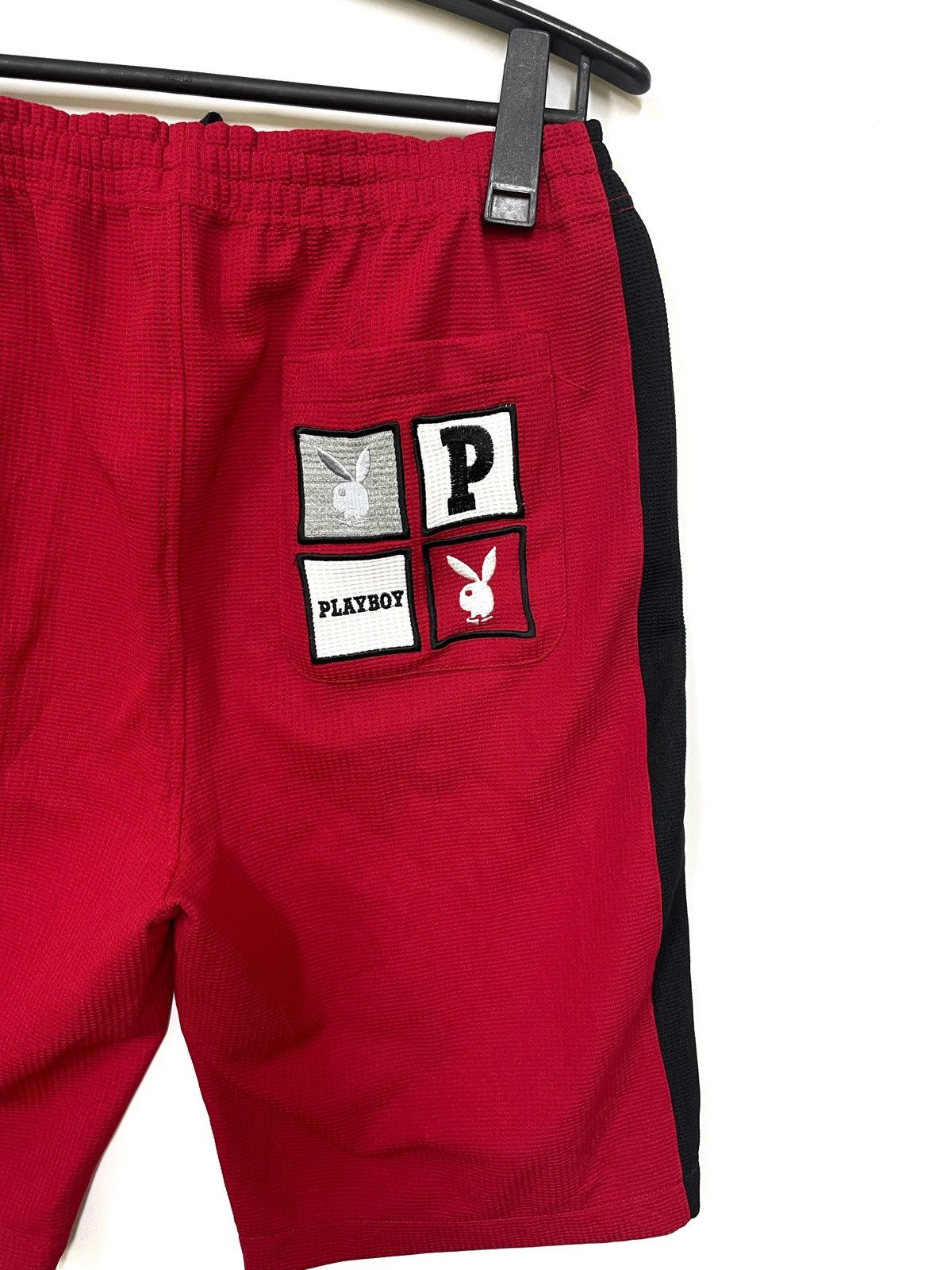 Playboy × Vintage Rare Vintage Playboy short pants with Multi logo Size US 35 - 5 Thumbnail