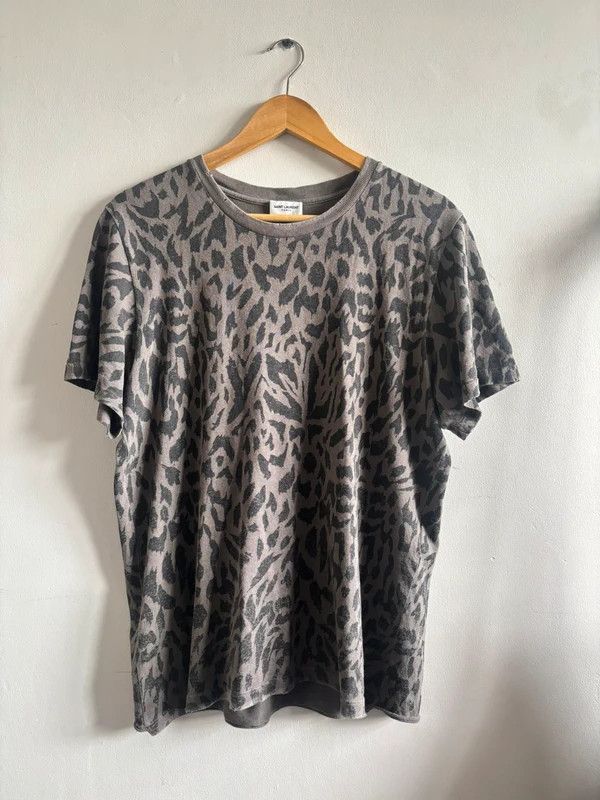 Saint Laurent Paris Saint Laurent Leopard T- shirt Size US XS / EU 42 / 0 - 1 Thumbnail