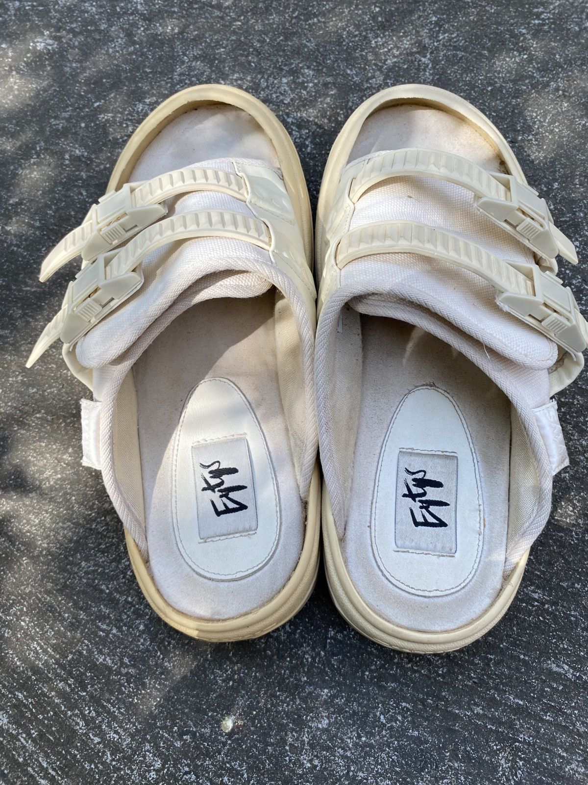 Designer Eytys Tech Strap Slide Sandals Size US 9 / EU 42 - 15 Thumbnail