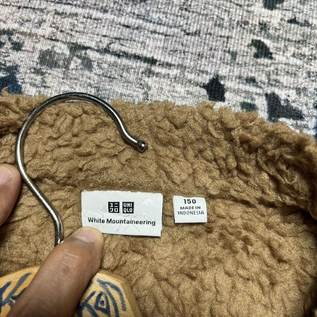 Japanese Brand × Uniqlo × White Mountaineering 🔥White Mountaineering Half Button Sherpa Jacket Size US S / EU 44-46 / 1 - 4 Thumbnail