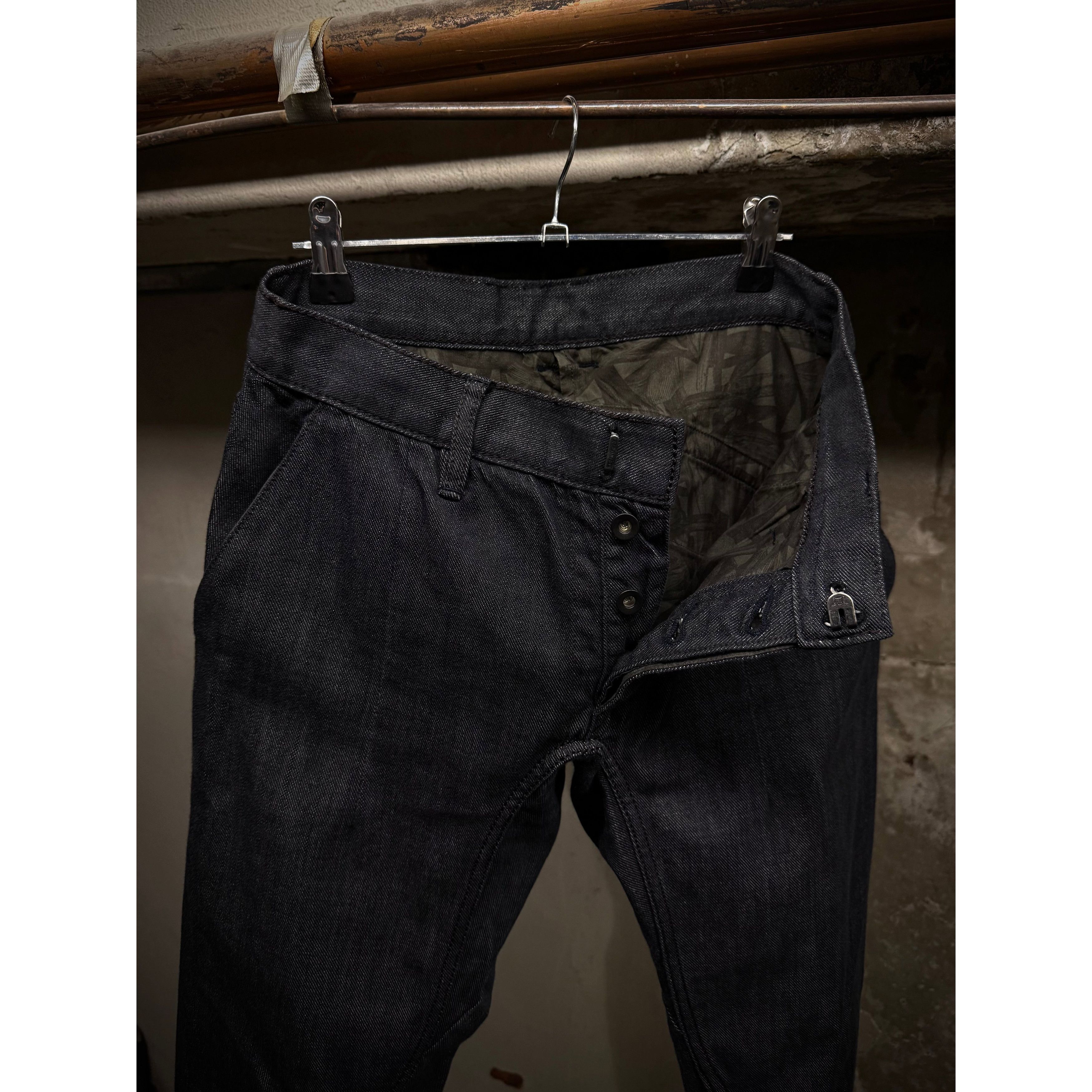 Devoa DEVOA 2010s Indigo Chain Seam J-Cut Selvedge Denim Size US 28 / EU 44 - 2 Thumbnail