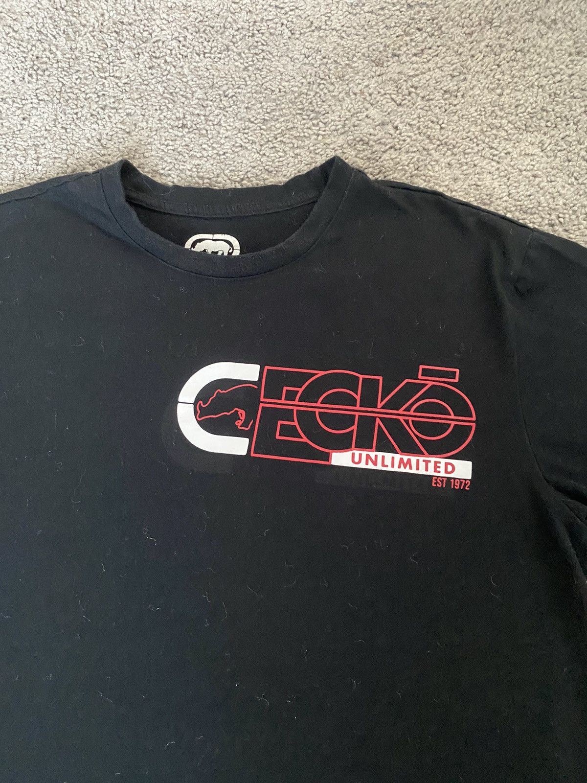 Ecko Unltd. × Vintage Crazy Y2K Affliction Style Tee Grunge Opium Skater XL Size US L / EU 52-54 / 3 - 3 Thumbnail