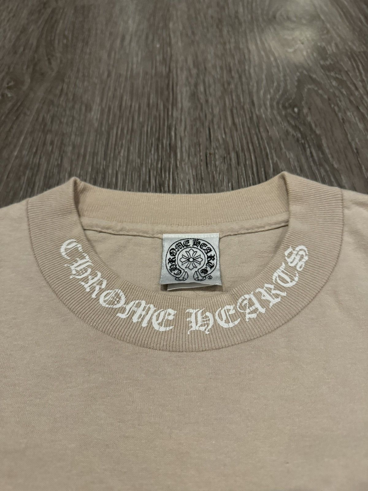 Chrome Hearts Chrome Hearts x Browns London Cream Beige Tee Small Size US S / EU 44-46 / 1 - 4 Thumbnail
