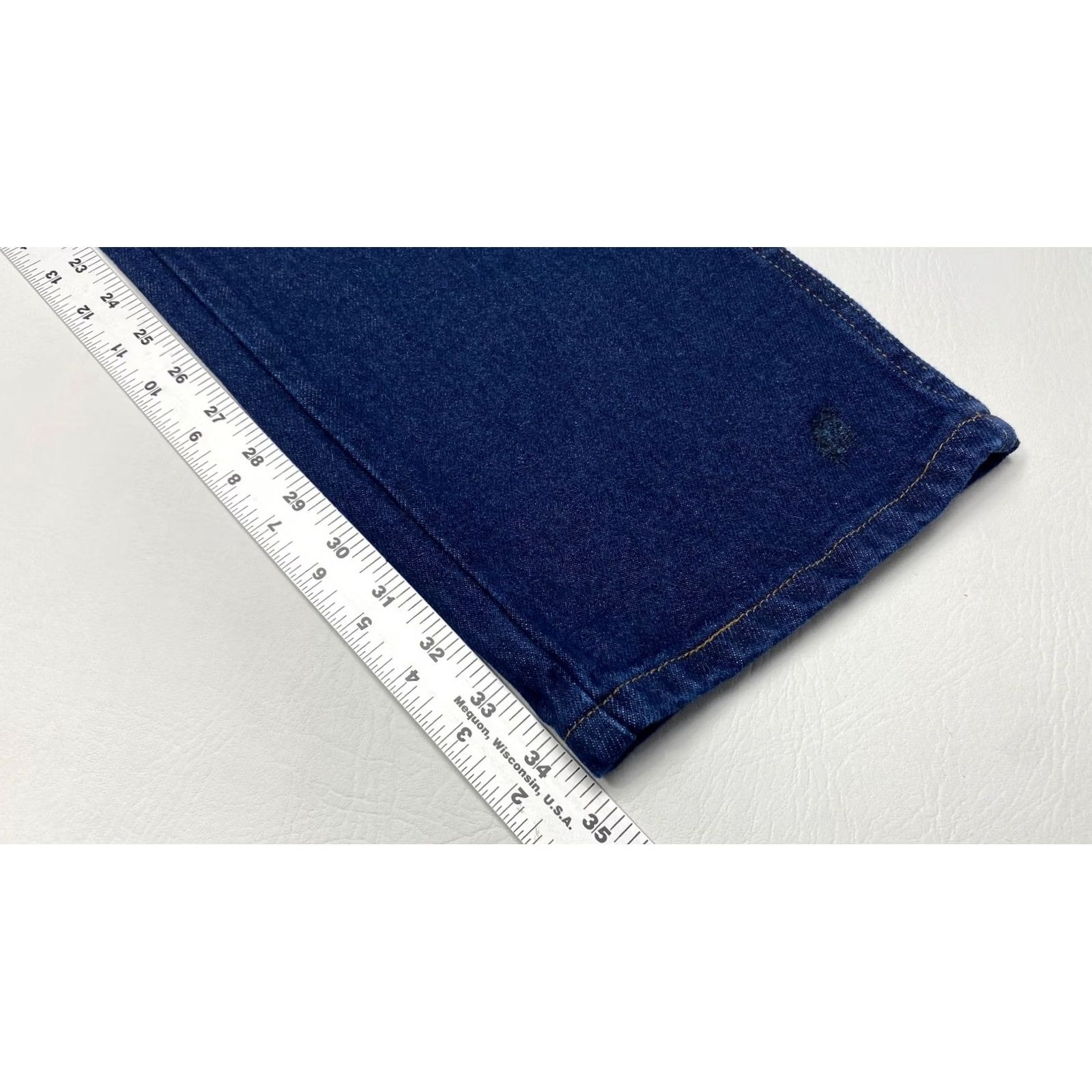 Wrangler Rustler Wrangler Jeans Men 36X34 Straight Reg Fit Heavyweight 87619PW DARK BLUE Size US 36 / EU 52 - 7 Thumbnail