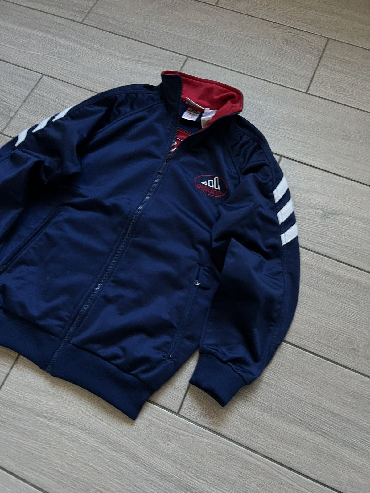 Adidas Vintage 90s Adidas Zip Up Olympics Jacket Logo Size US S / EU 44-46 / 1 - 4 Thumbnail