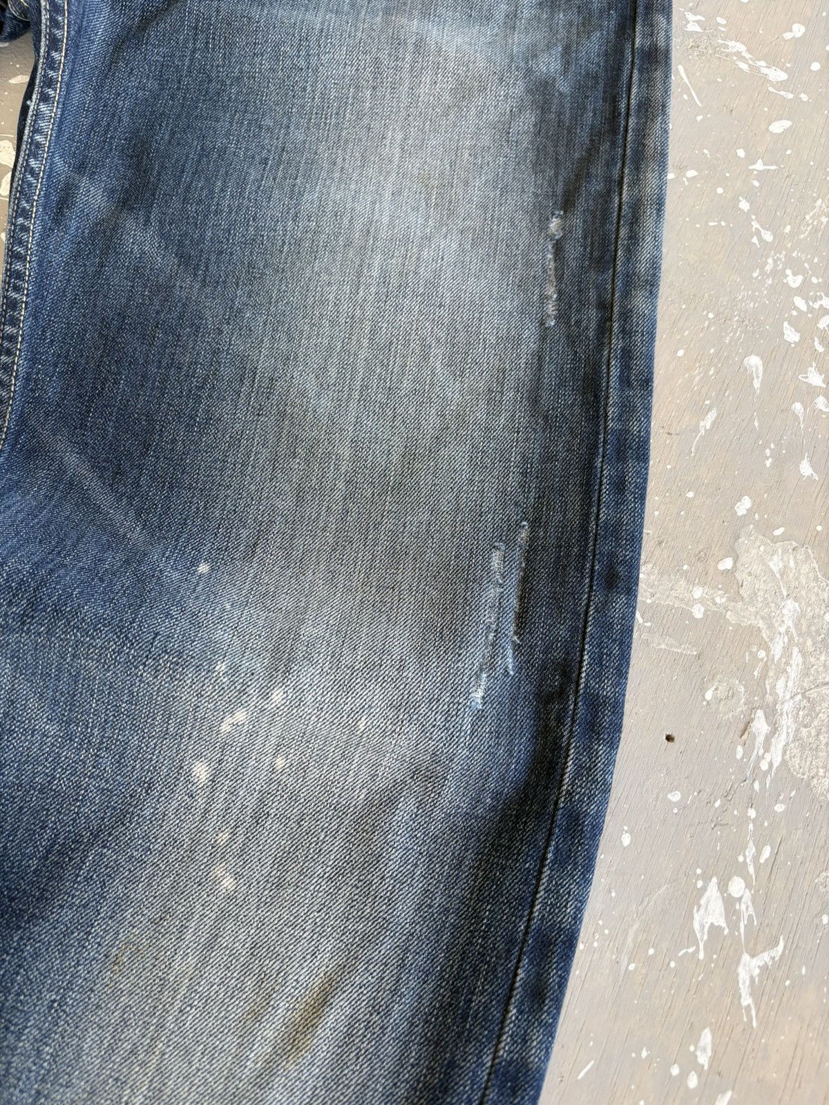 Diesel Vintage Distressed Diesel Acid Wash Denim Jeans Pants Size US 30 / EU 46 - 10 Thumbnail