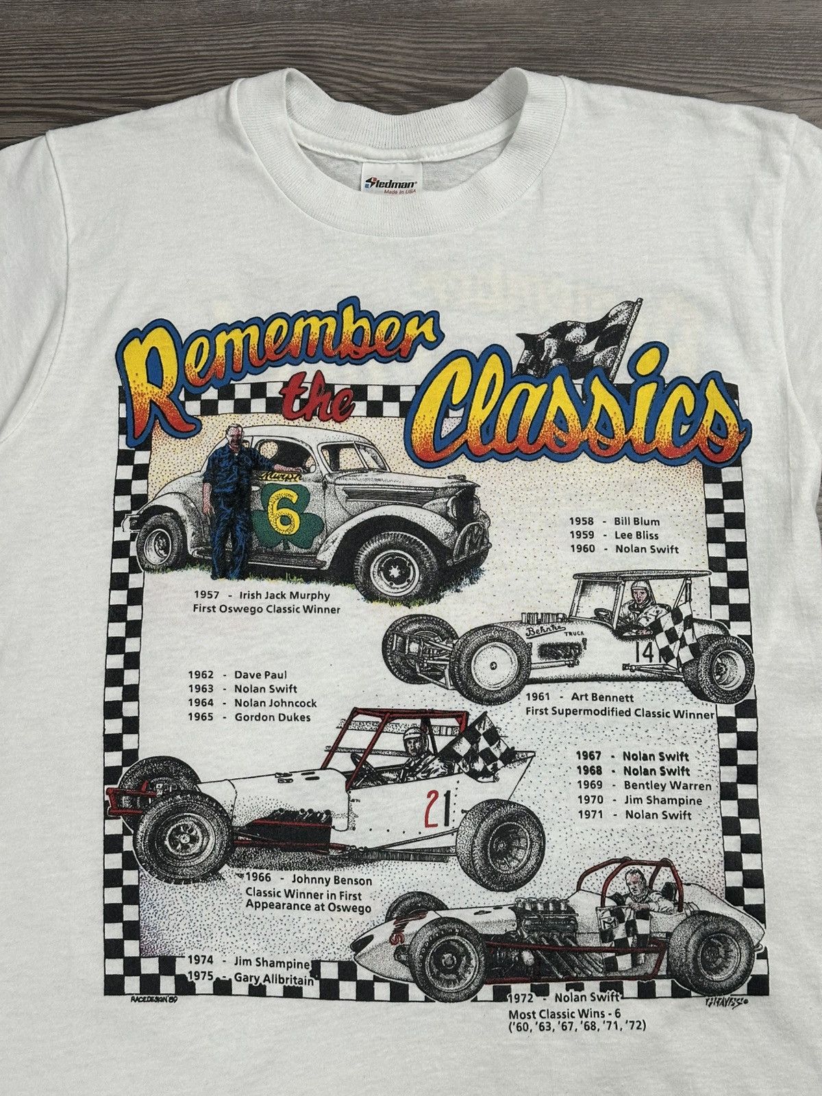 Vintage Vintage 80’s Remember The Classics Car T Shirt Size US S / EU 44-46 / 1 - 3 Thumbnail