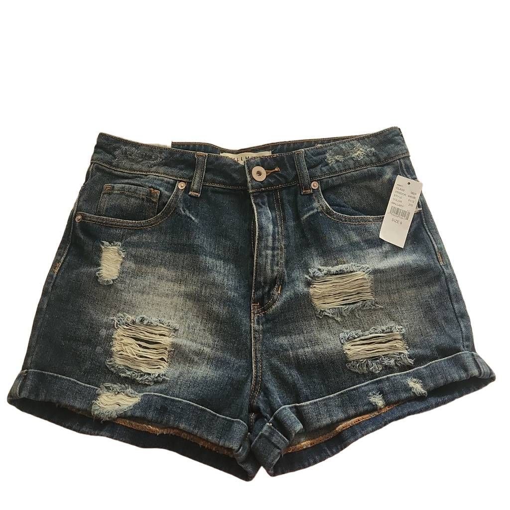 Bullhead Denim Co. Bullhead Denim Women s Size 9 Mallary Blue Mom Shorts Grailed