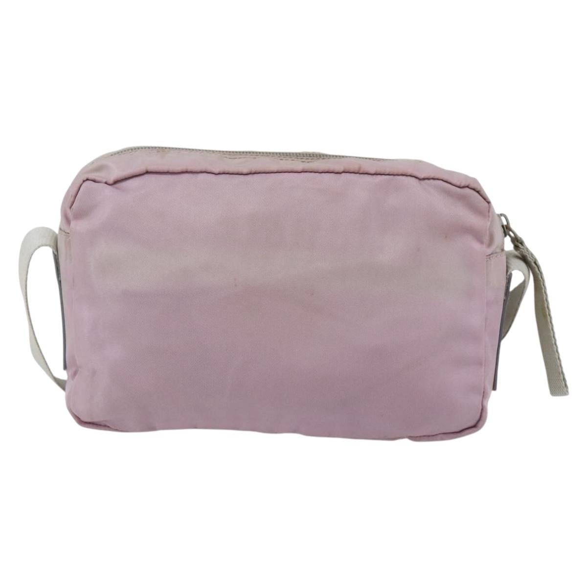 Prada PRADA Shoulder Bag Nylon Pink Silver Size ONE SIZE - 3 Thumbnail