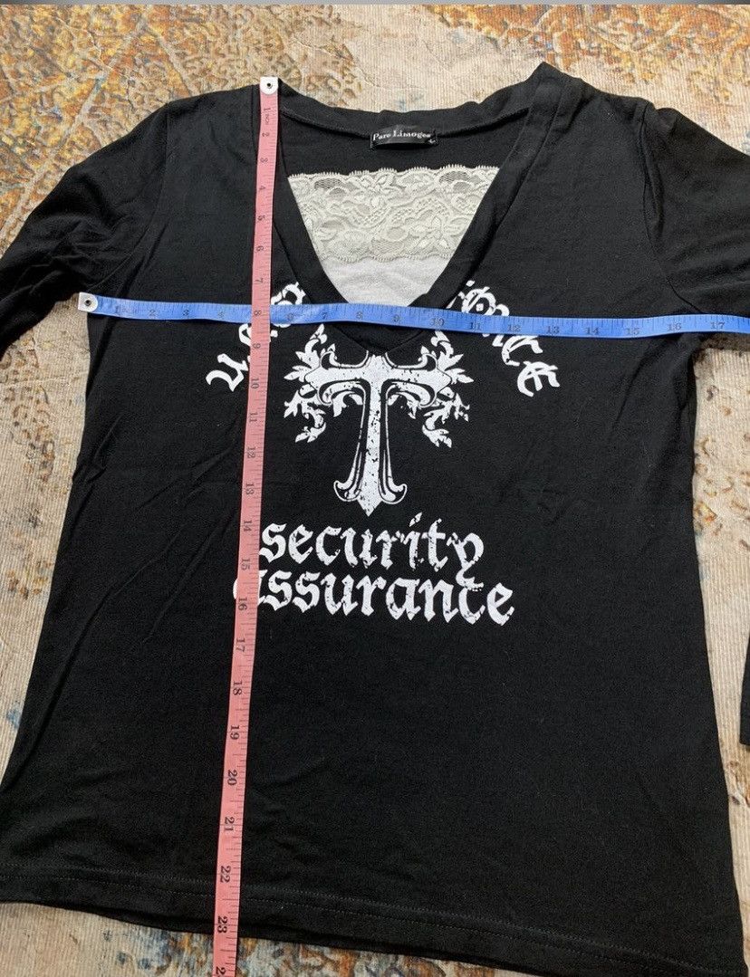 Hysteric Glamour Japanese Cross Pare Limoges Gothic Long Slevee lgb style Size US S / EU 44-46 / 1 - 6 Thumbnail