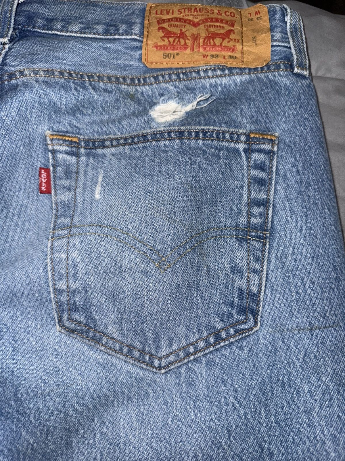 Levi's Levis 501 Size US 33 - 4 Thumbnail