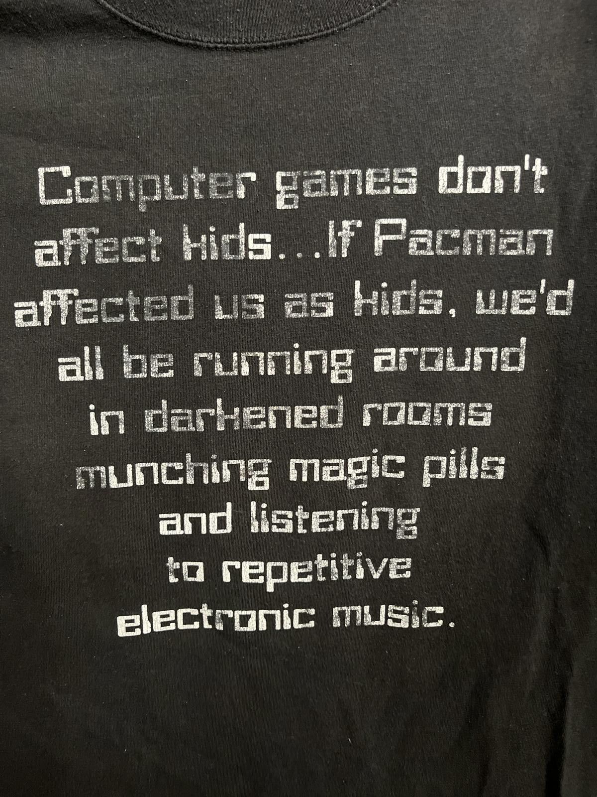 Delta Y2K T-shirt Tee Computer Games Don't affect Kids XL Size US XL / EU 56 / 4 - 3 Thumbnail